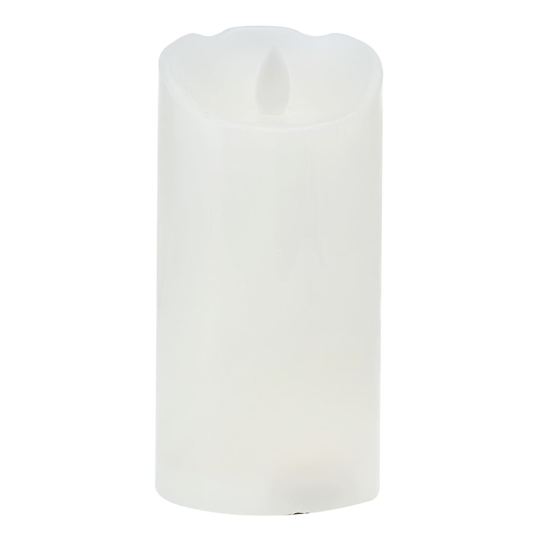 Realistic LED Pillar Candle, 3x6