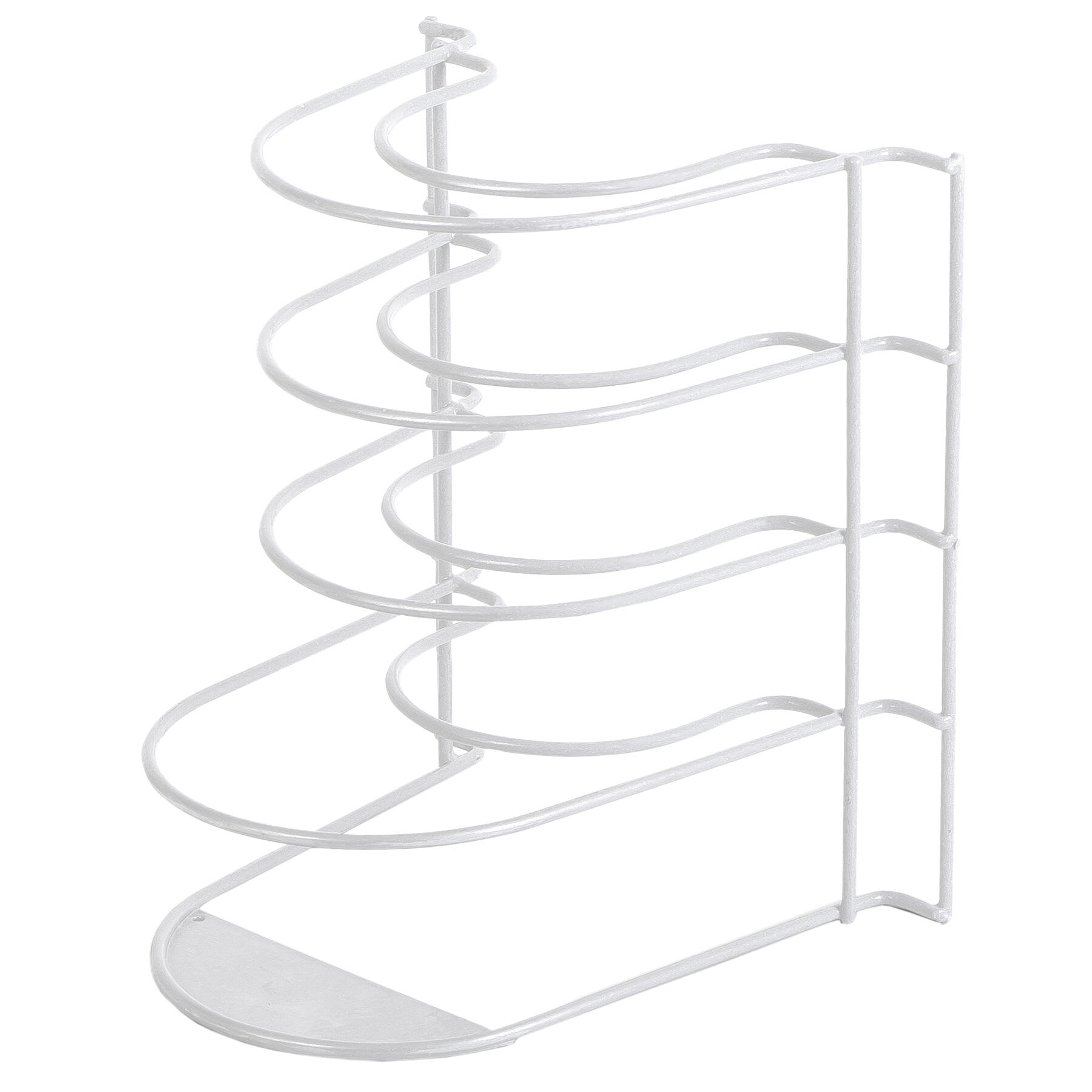 5-Tier White Pan Organizer