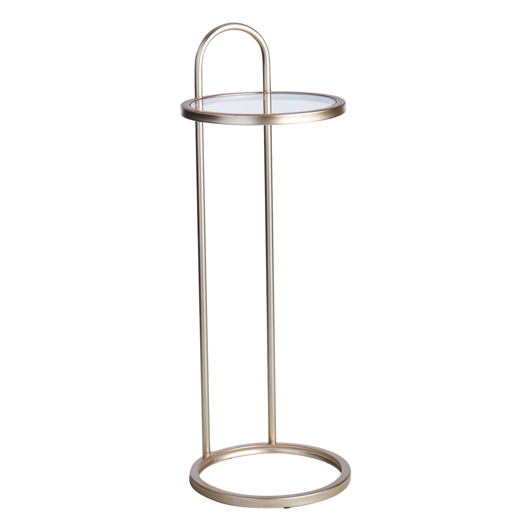 Salem Drink Table, Gold