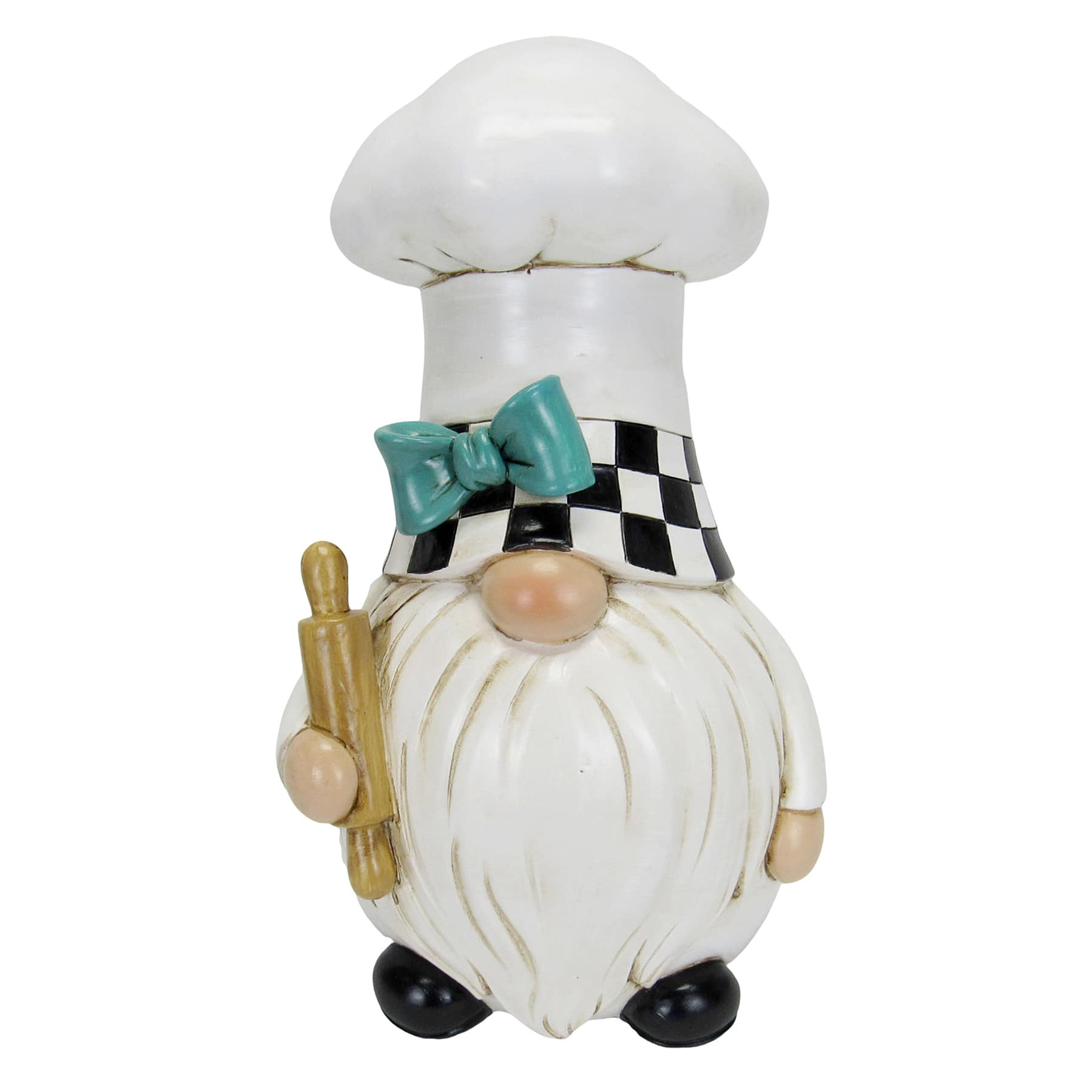 Chef Gnome Outdoor Garden Statue, 10"