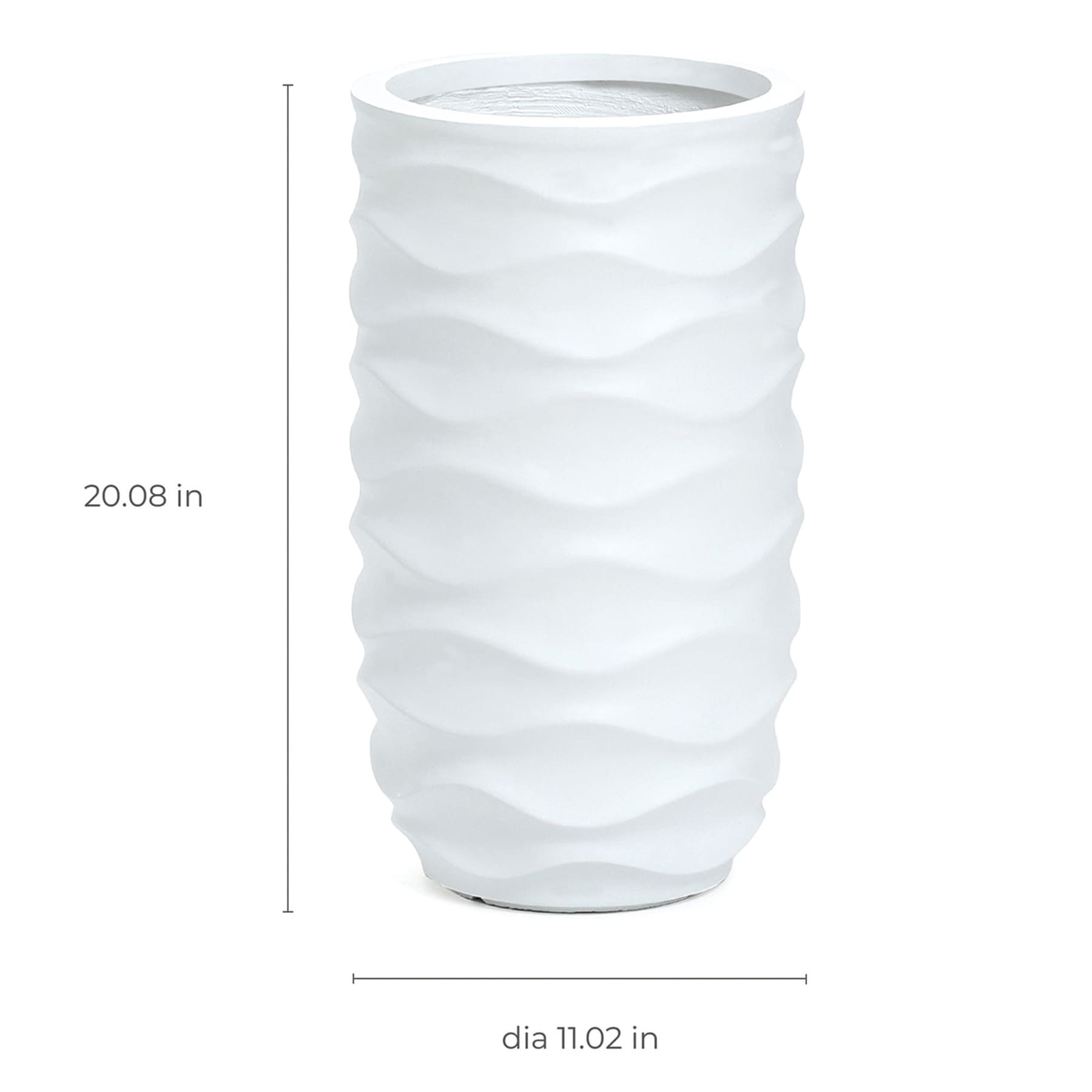 Crosby St. Clara Tall Outdoor Planter, Small