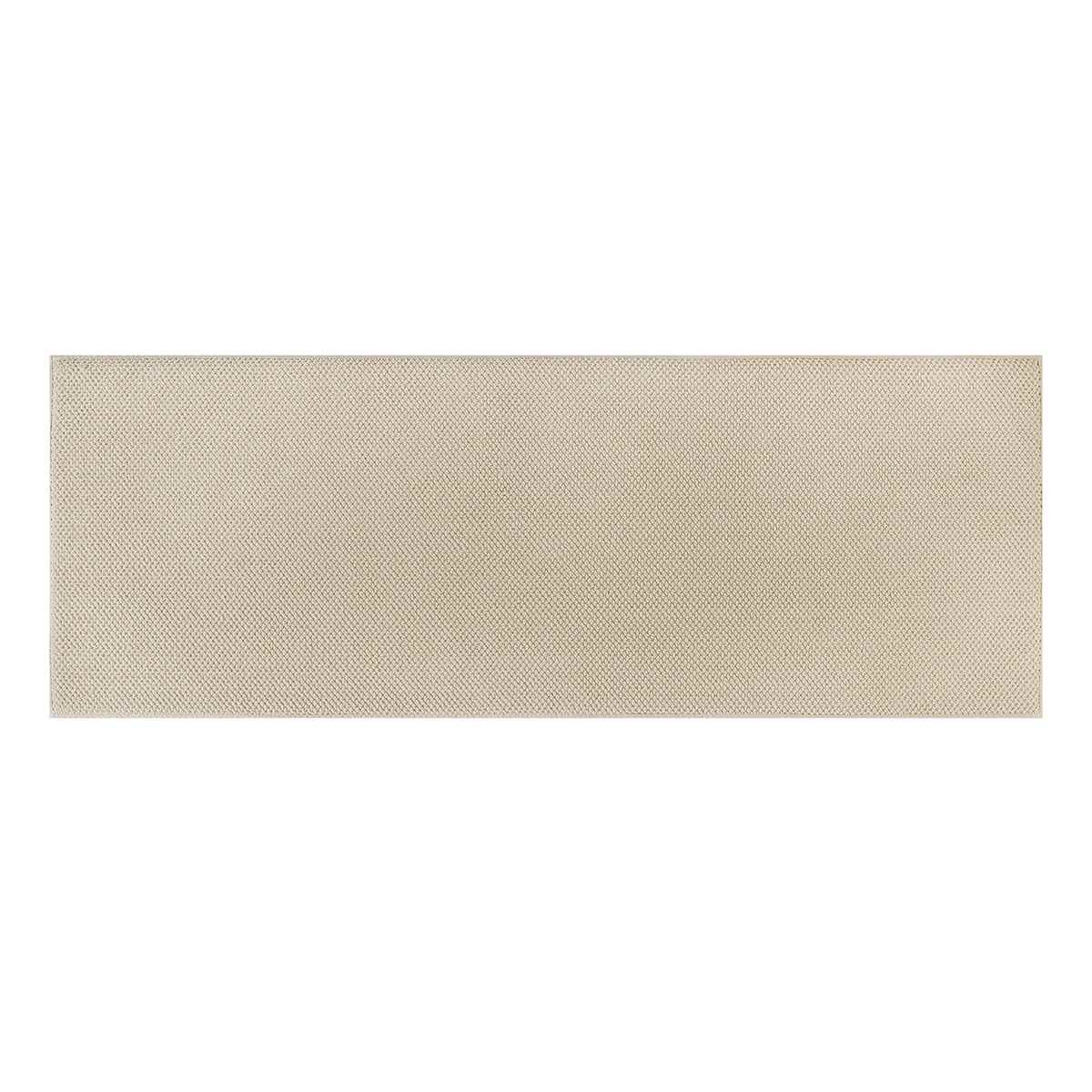 Tan Memory Foam Bath Runner, 22x60
