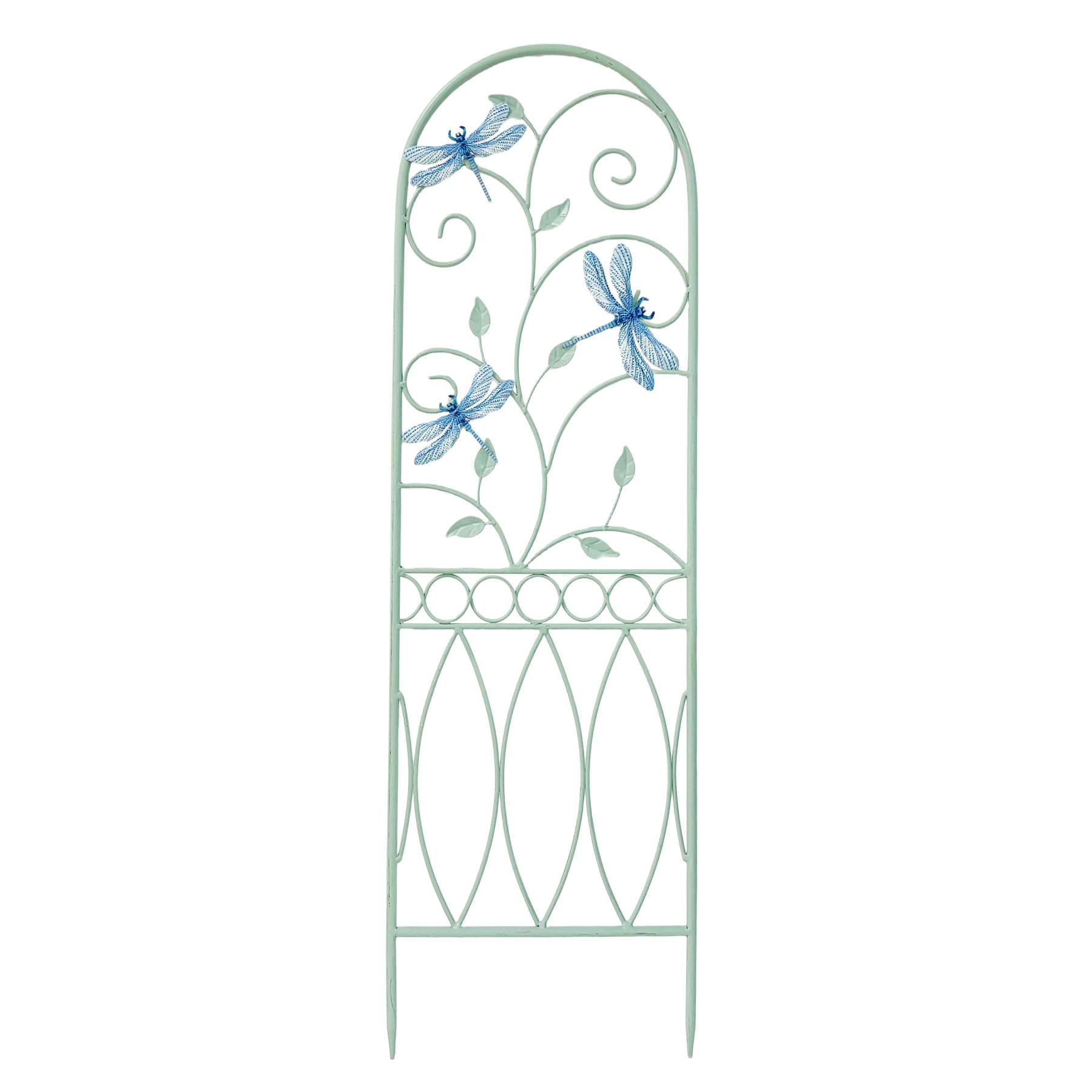 Providence Metal Dragonfly Garden Trellis, 32"