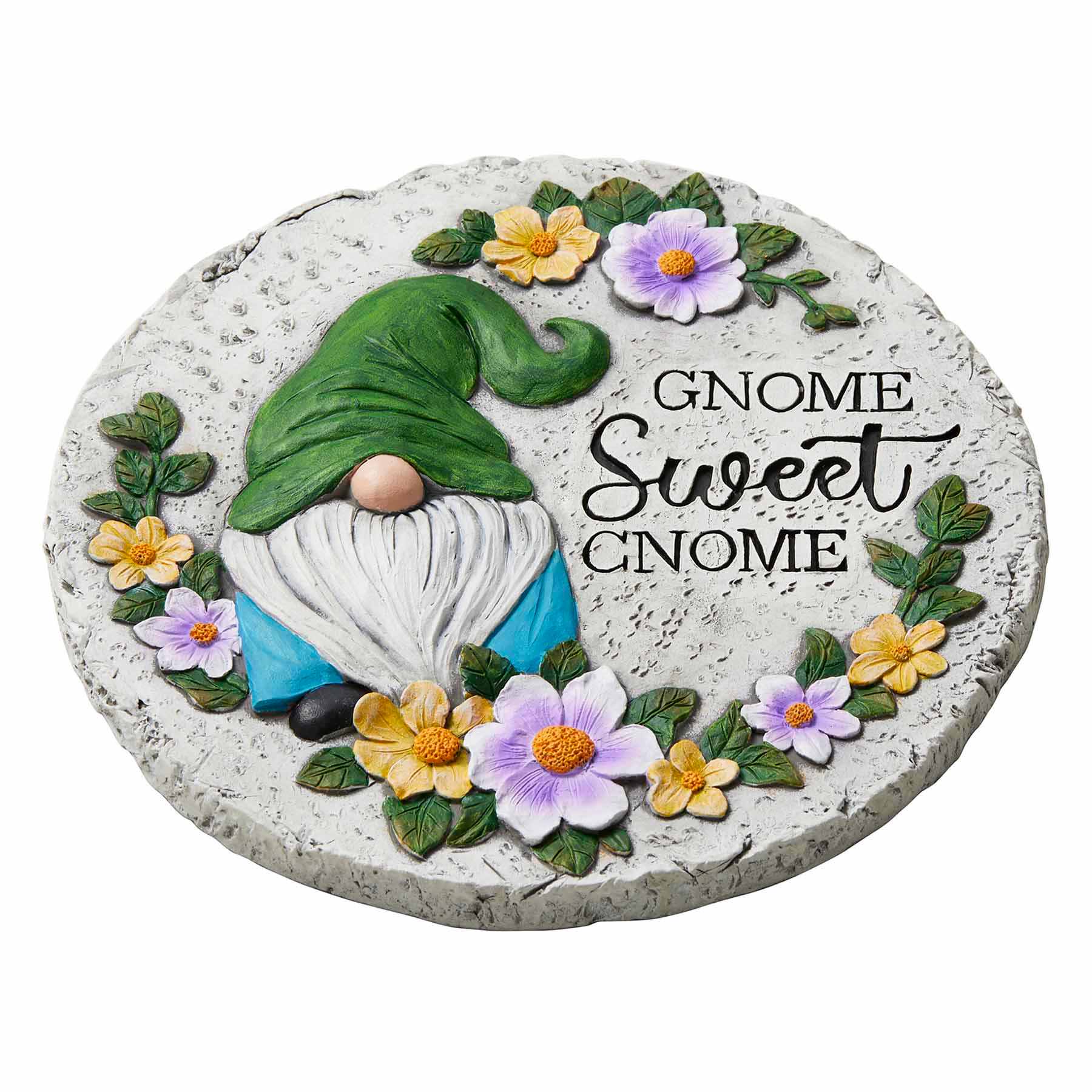 Gnome Outdoor Stepping Stone, 10"