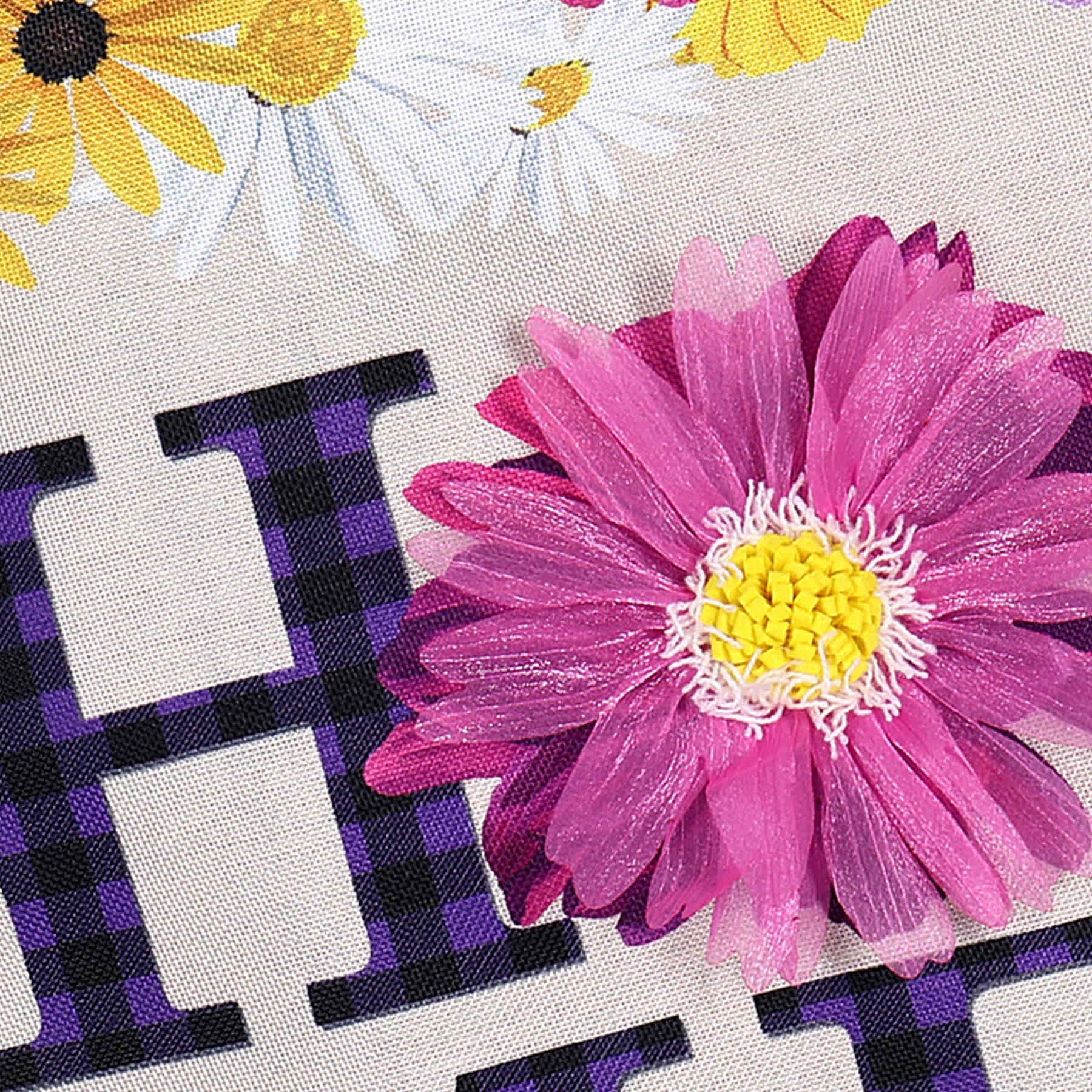 Colorful Daisy Home Garden Flag, 18"