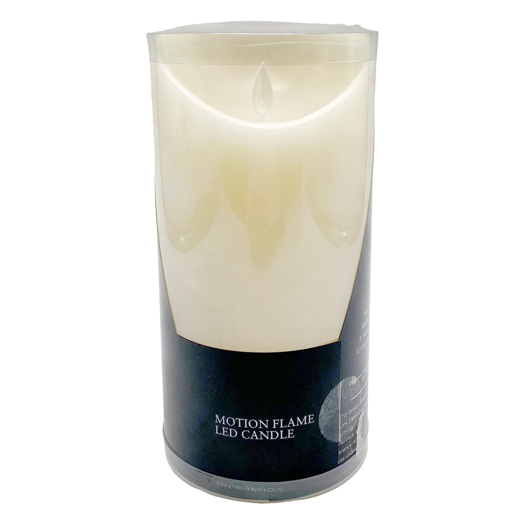 4x6 Ivory Pillar Candle
