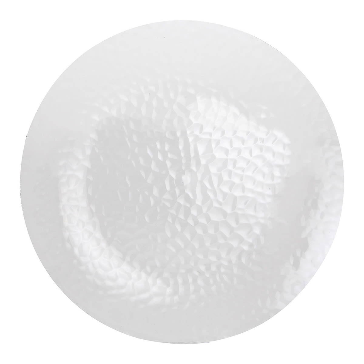 20-Pack Clear Hammered Plate Combo Pack