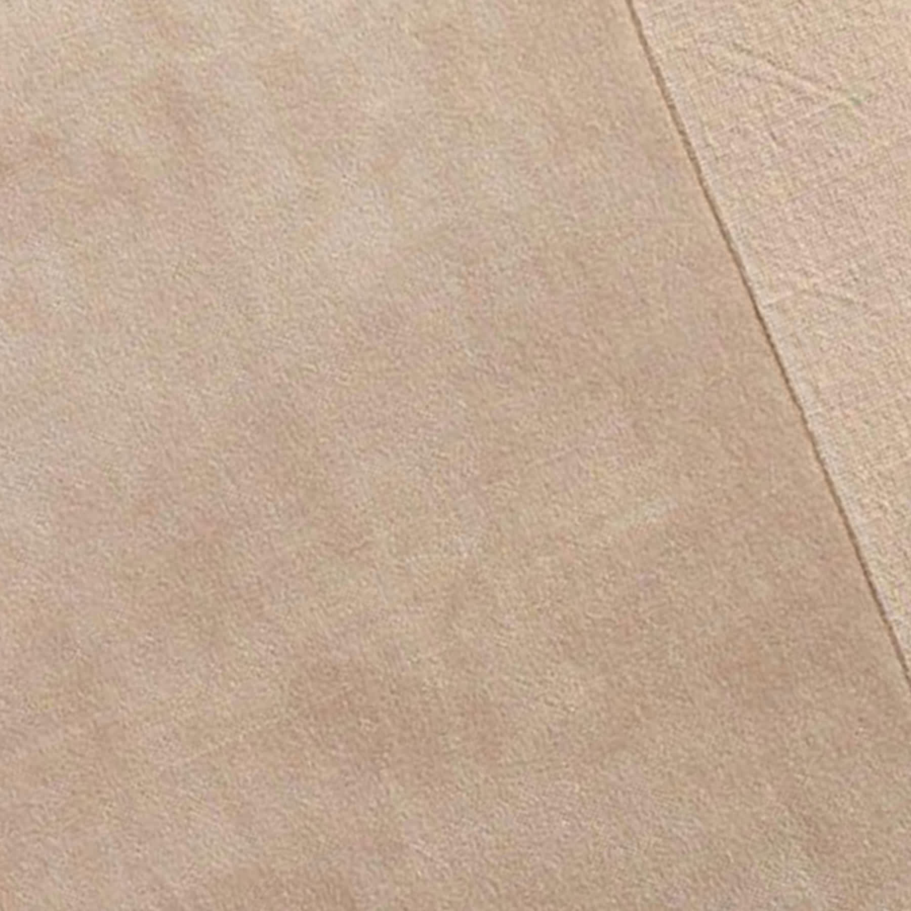 Crosby St. Taupe Cotton Slub & Velvet Throw Pillow, 14x36