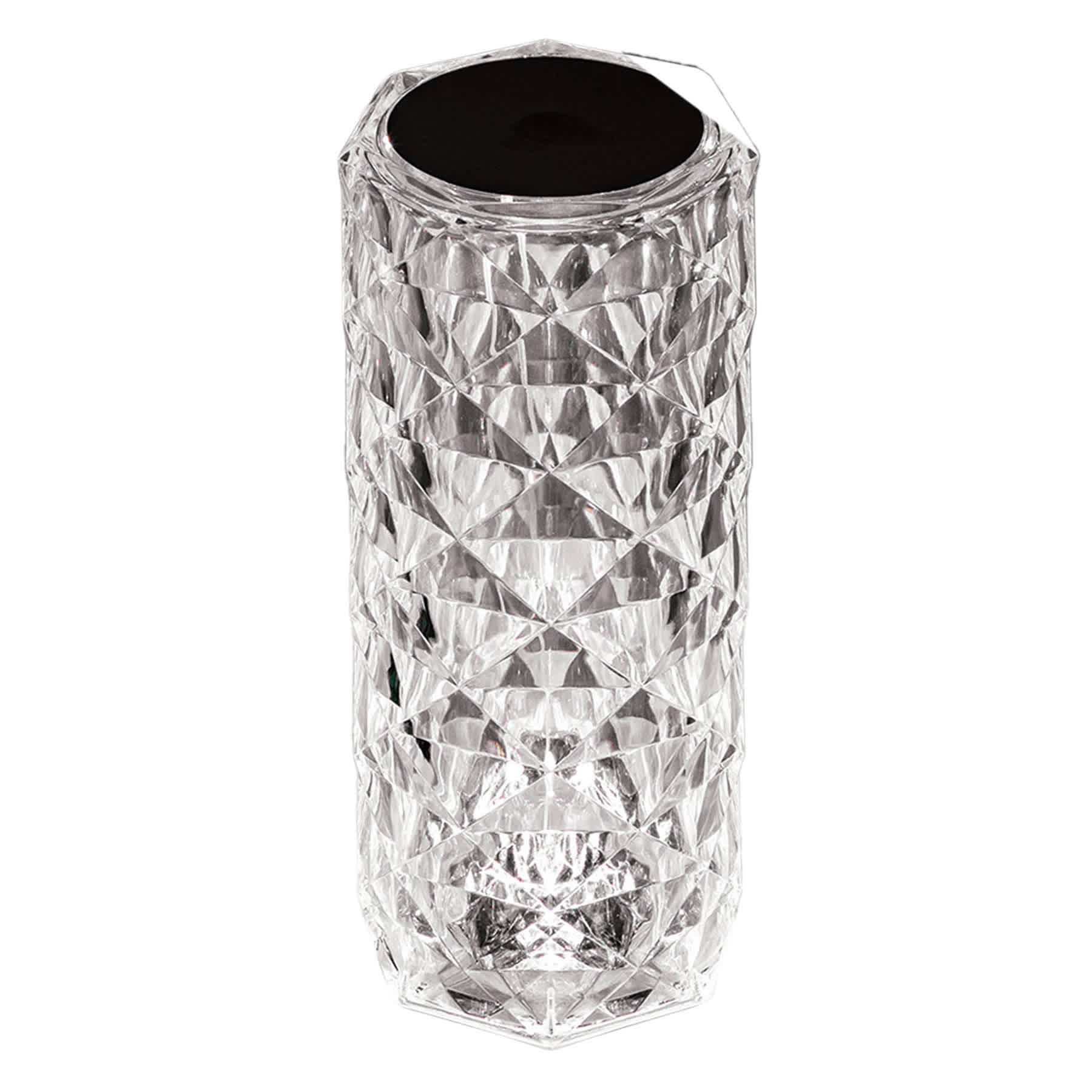 Crystal LED Touch Lamp, 9.4"