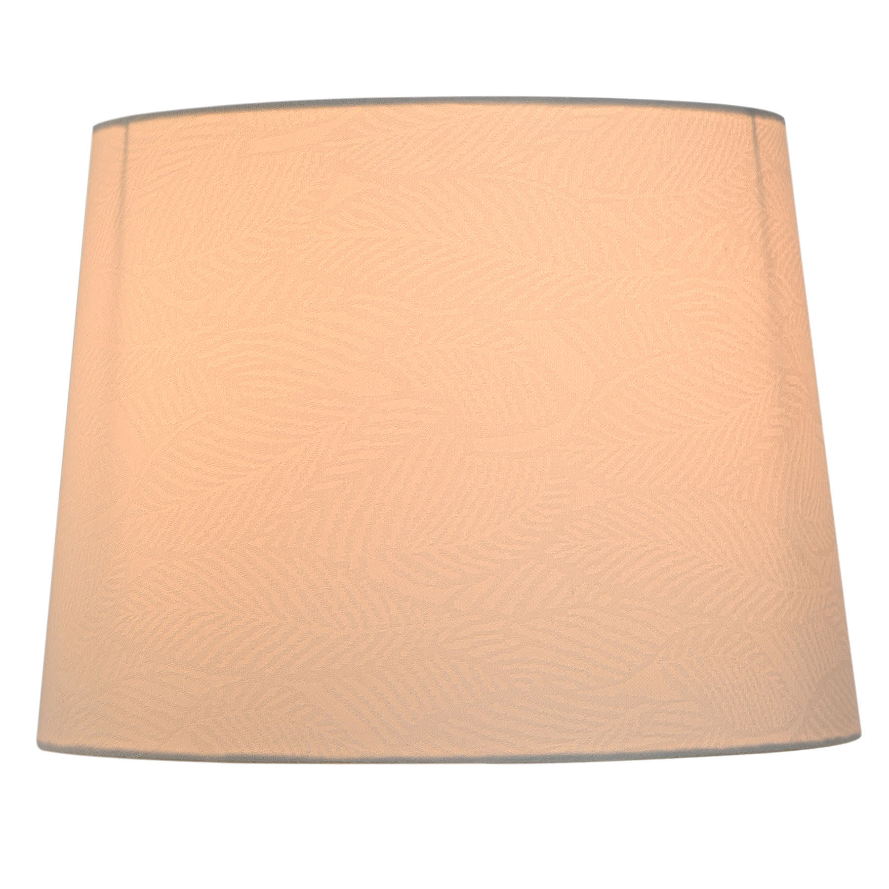 White Feather Print Small Table Lamp Shade, 12x10x9