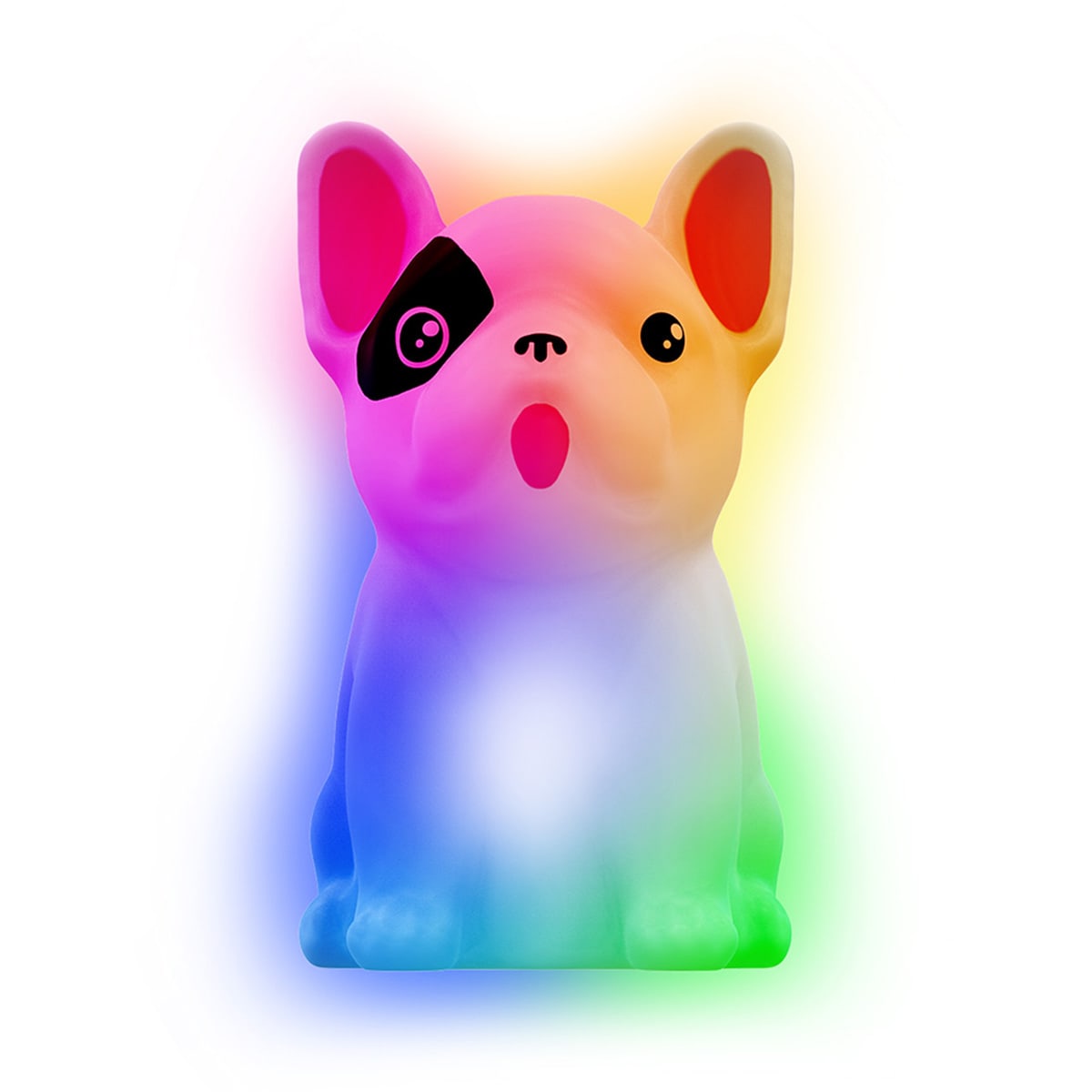 Squishy LED Dog Light, 6"