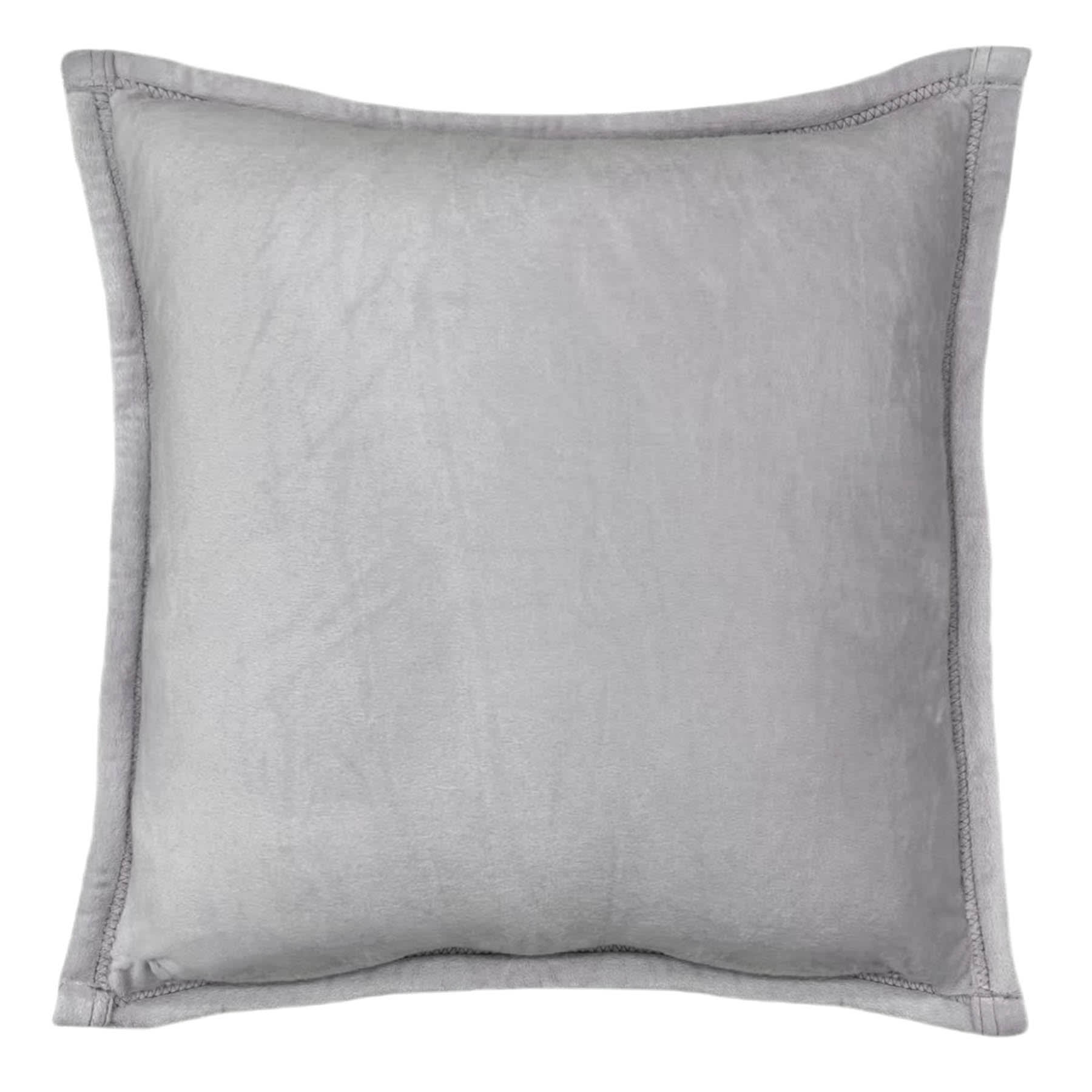 Purple Micro Plush Throw Pillow, 18"