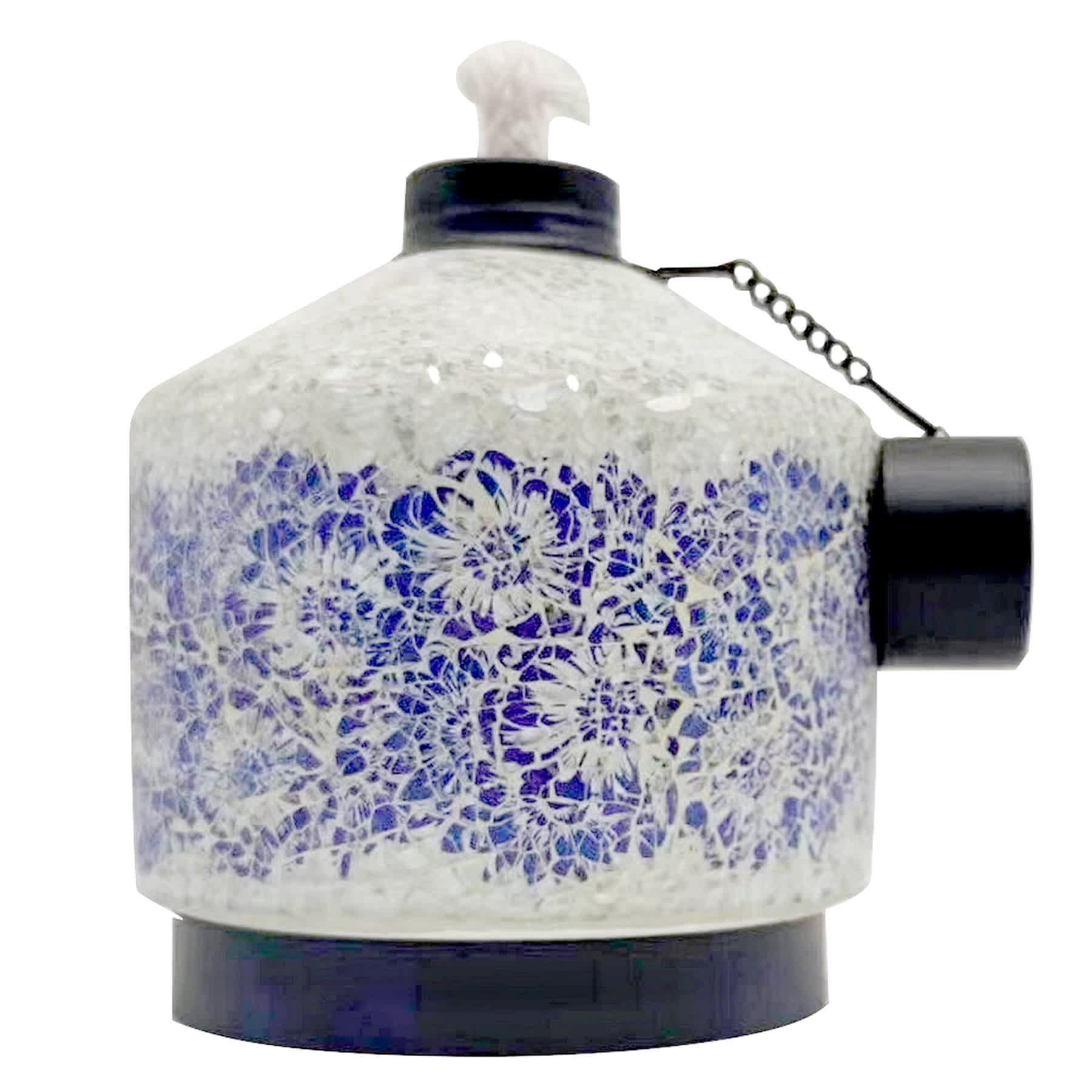 Blue Talavera Table Torch, 6"