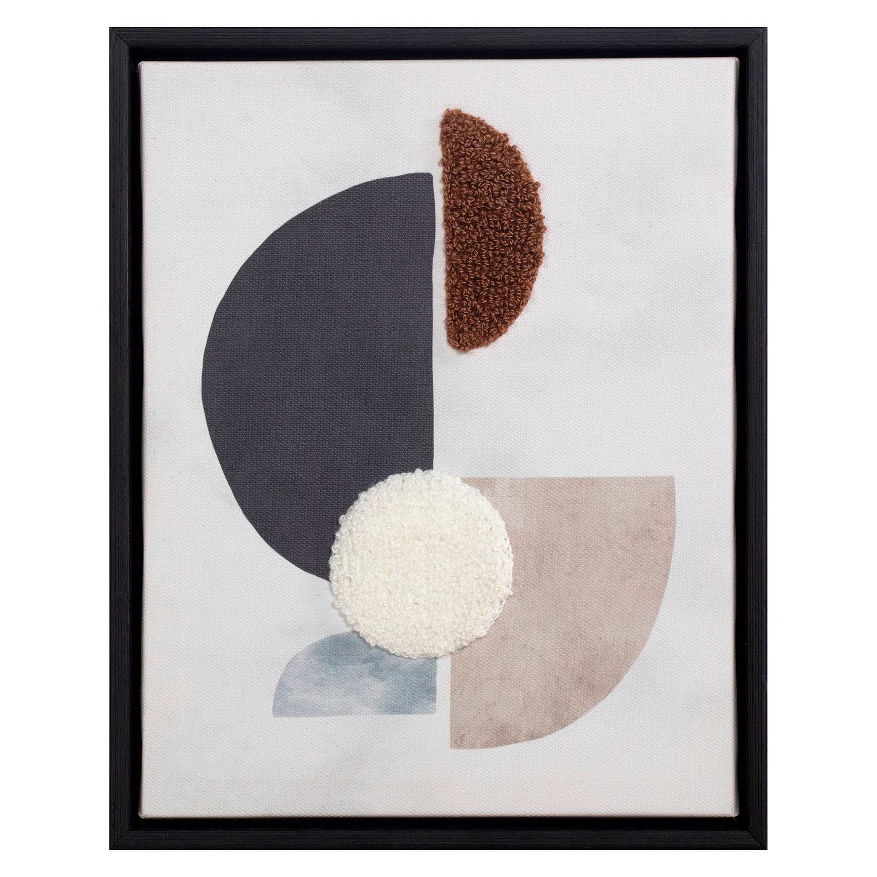 Crosby St. Framed Geometric Abstract Canvas, 8x10