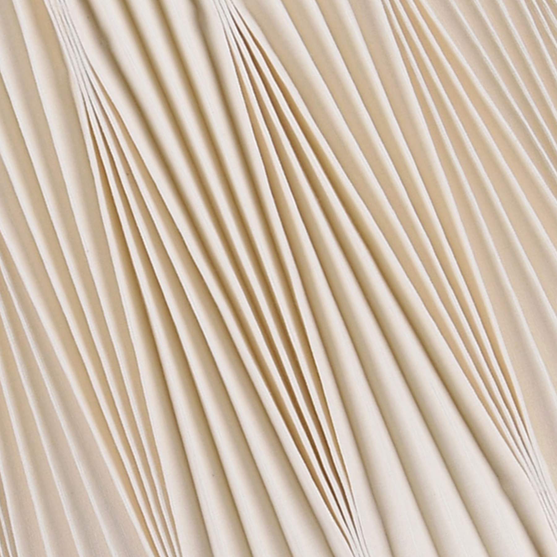 Beige Pleat Medium Table Drum Shade 12x14x10