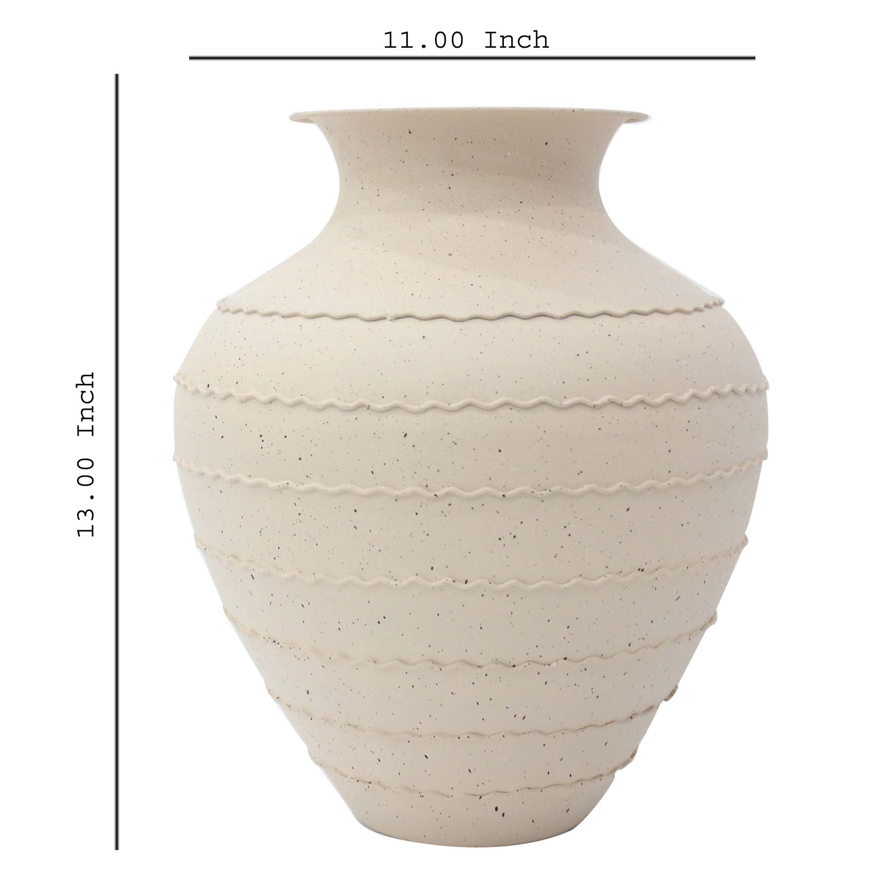 Decorative Antique Vase, 12"