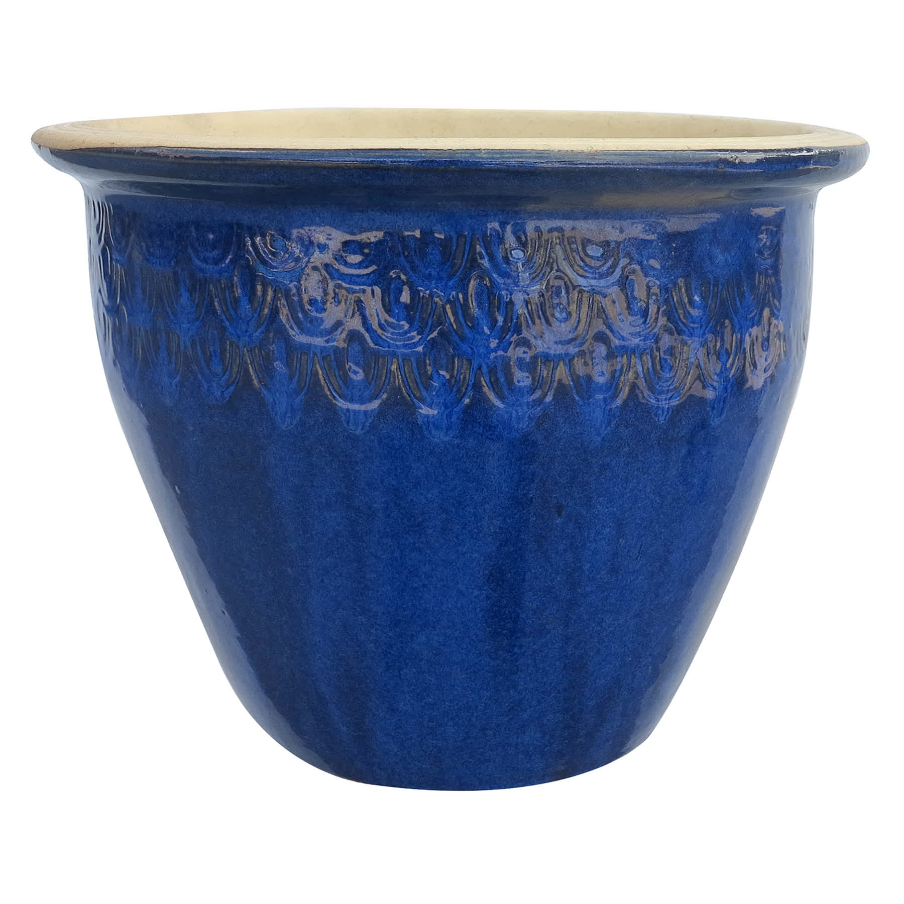 Vegas Blue Outdoor Planter, Small
