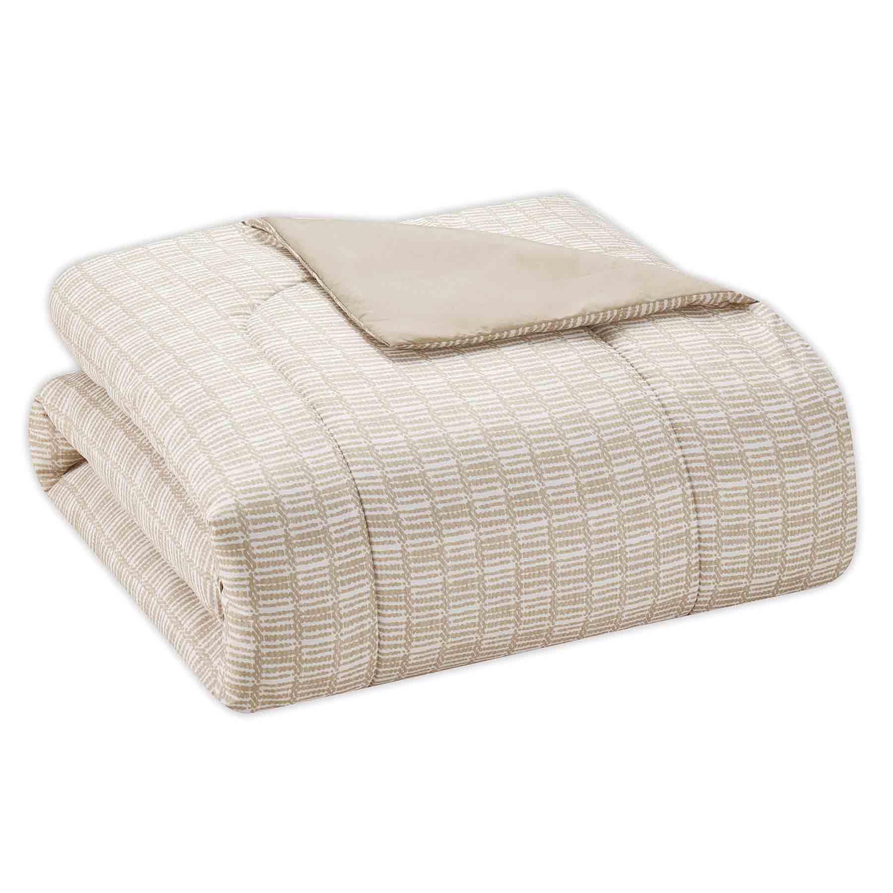 8-Piece Casey Almond Essential Comforter Set, King