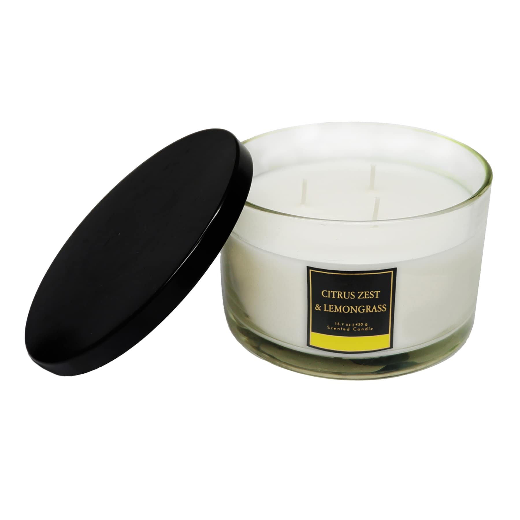 Citrus Zest & Lemongrass Scented Jar Candle, 15.9oz