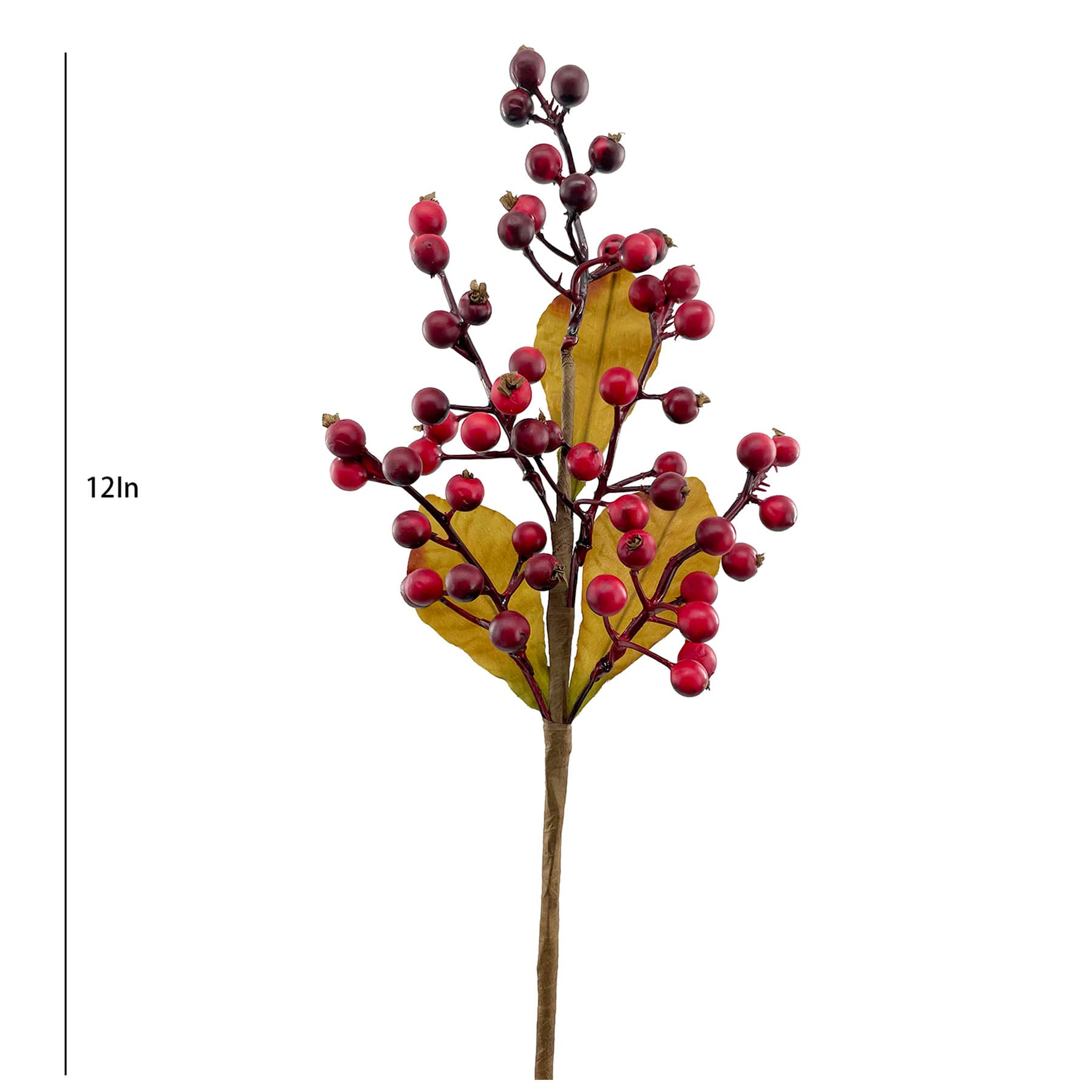 Red Berries Pick, 12"
