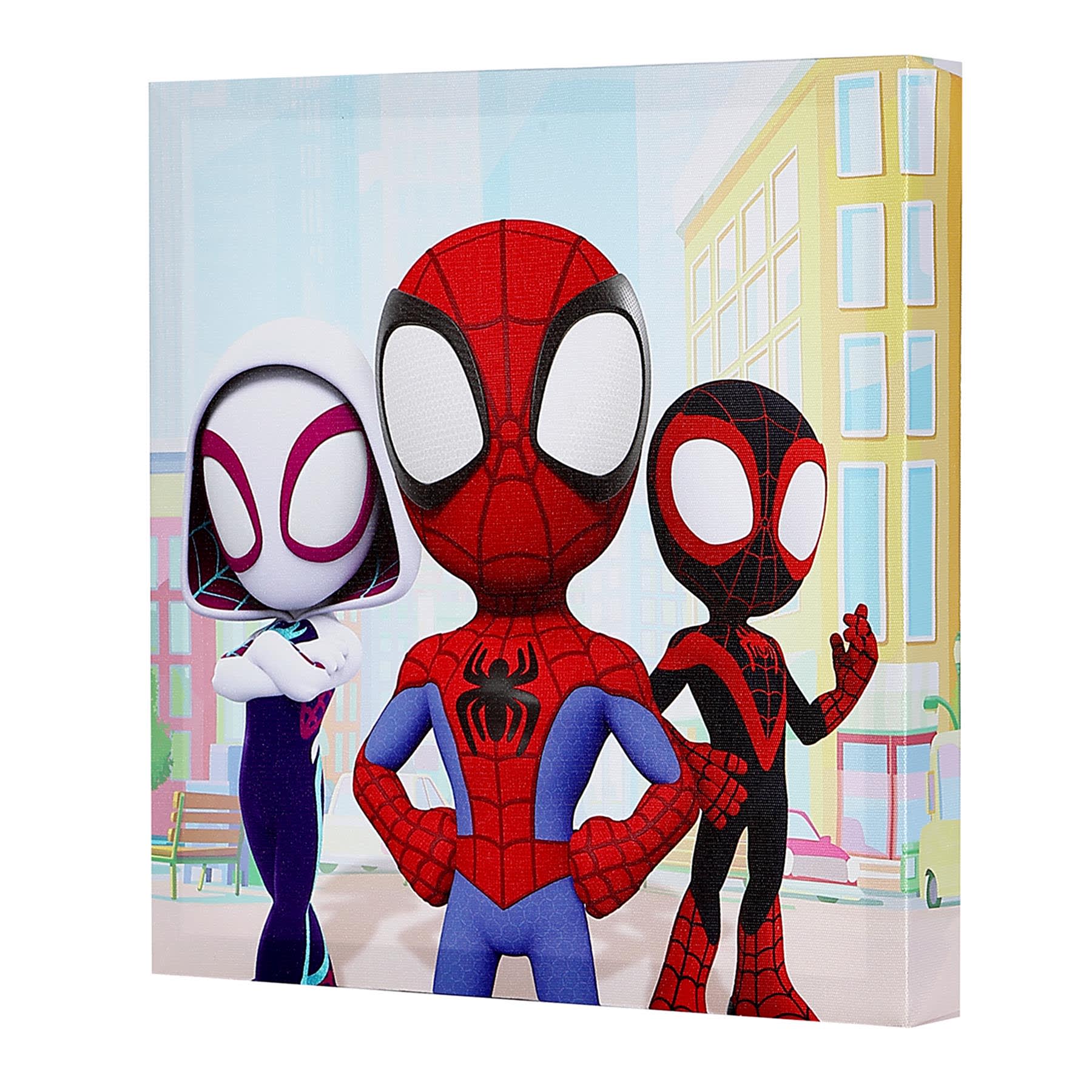 Spidey & Friends Canvas Wall Art, 12"