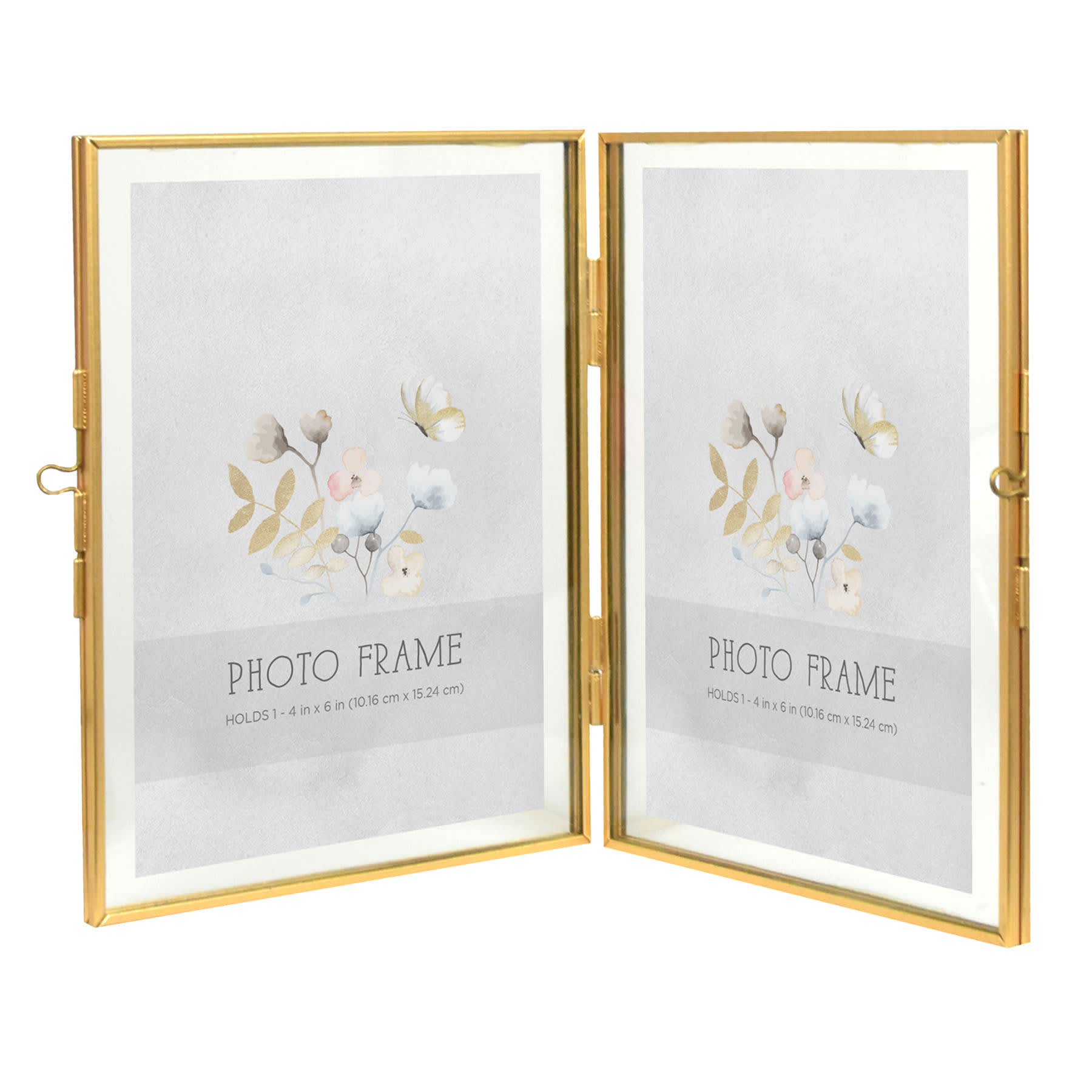 Double Fold Multi Tabletop Picture Frame, 12x8