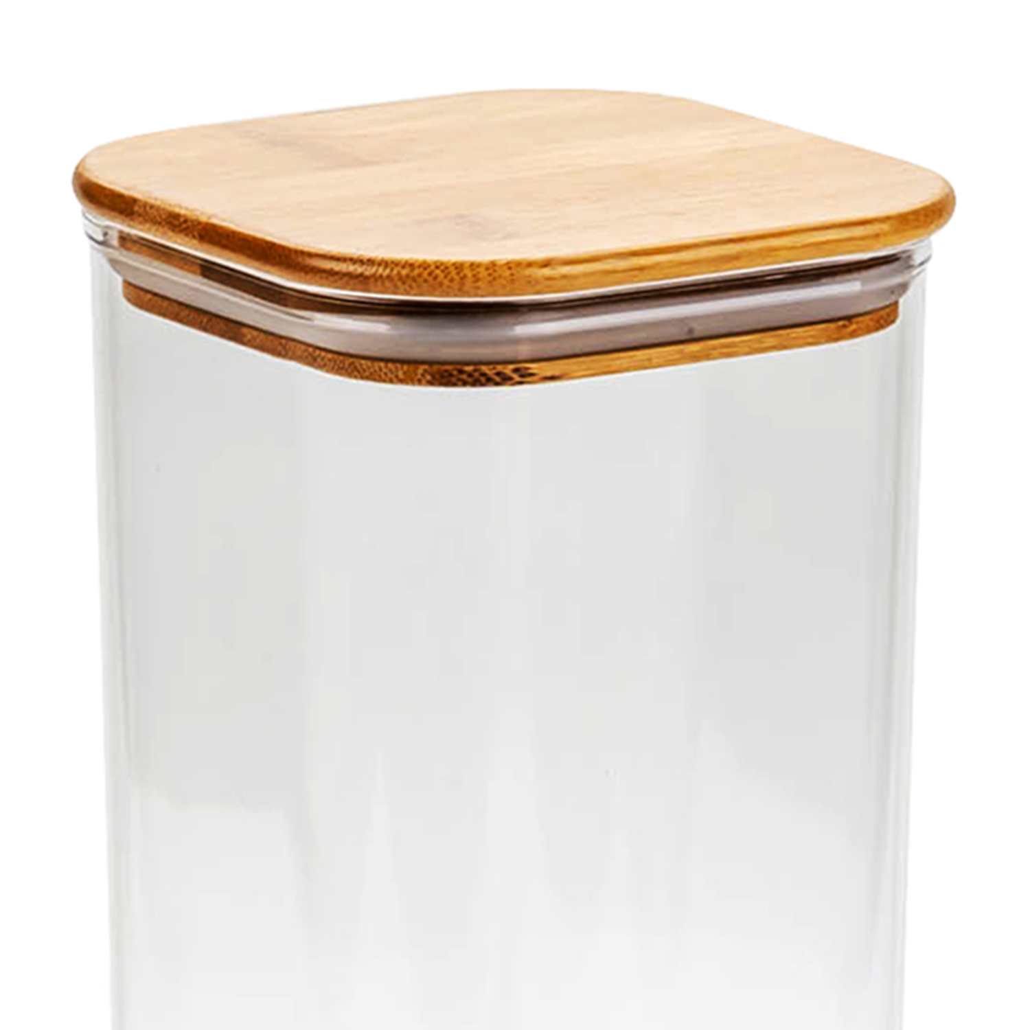 Food Storage Container with Bamboo Lid, 77.7oz