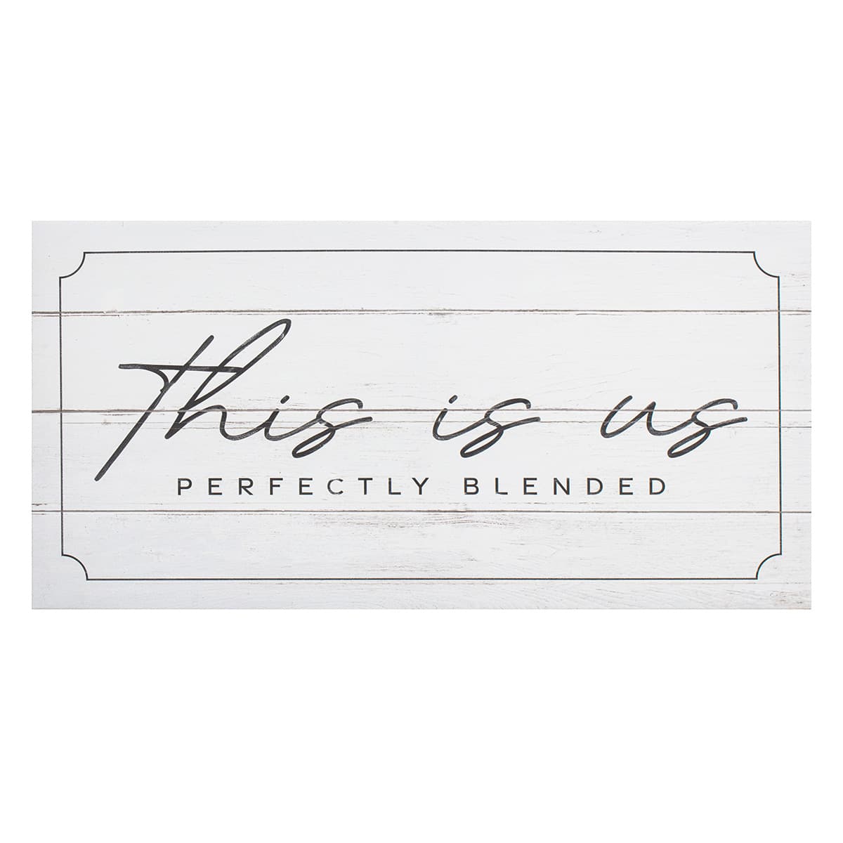 This Is Us Canvas Wall Art, 24x12