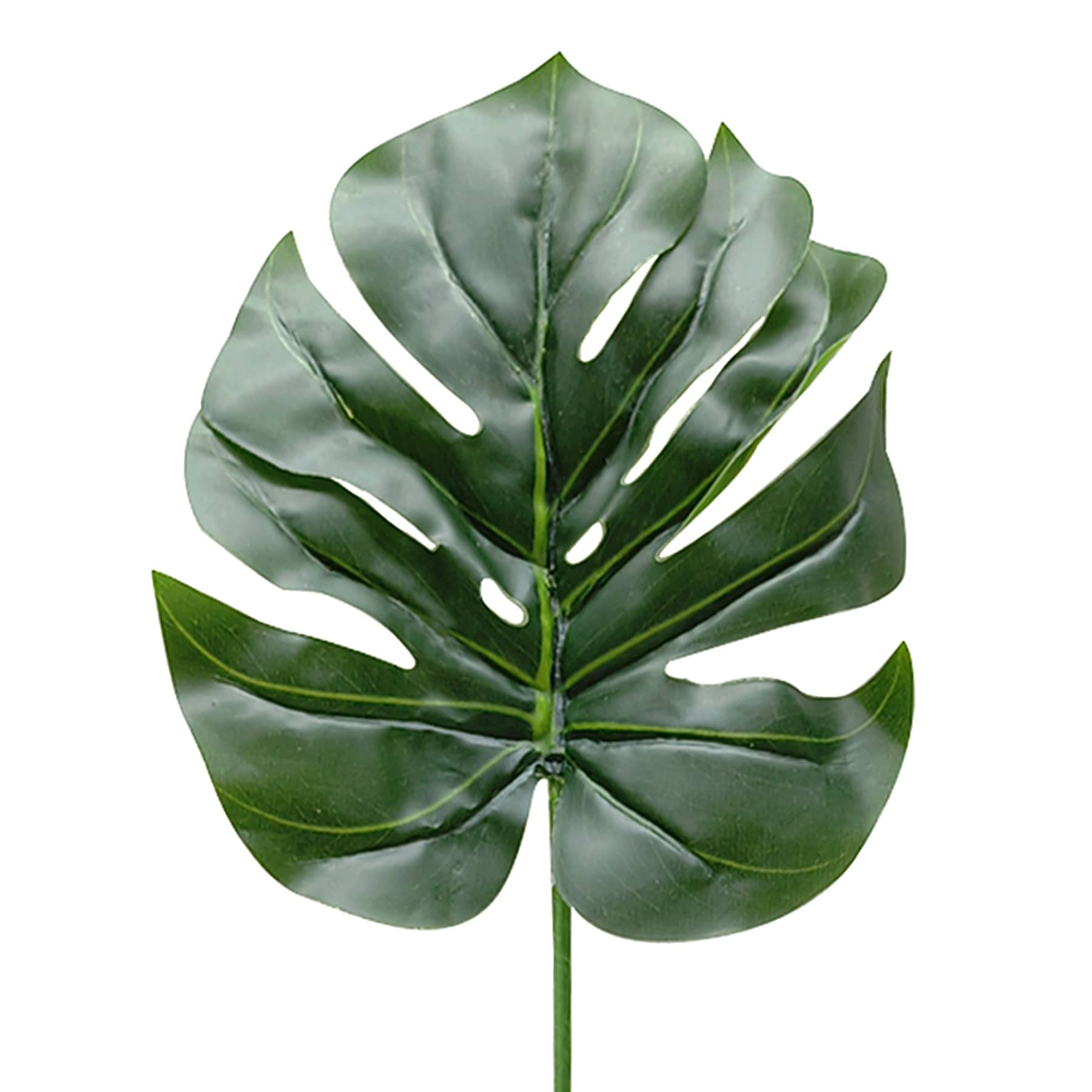 Poly Split-Leaf Philo Stem, 22"