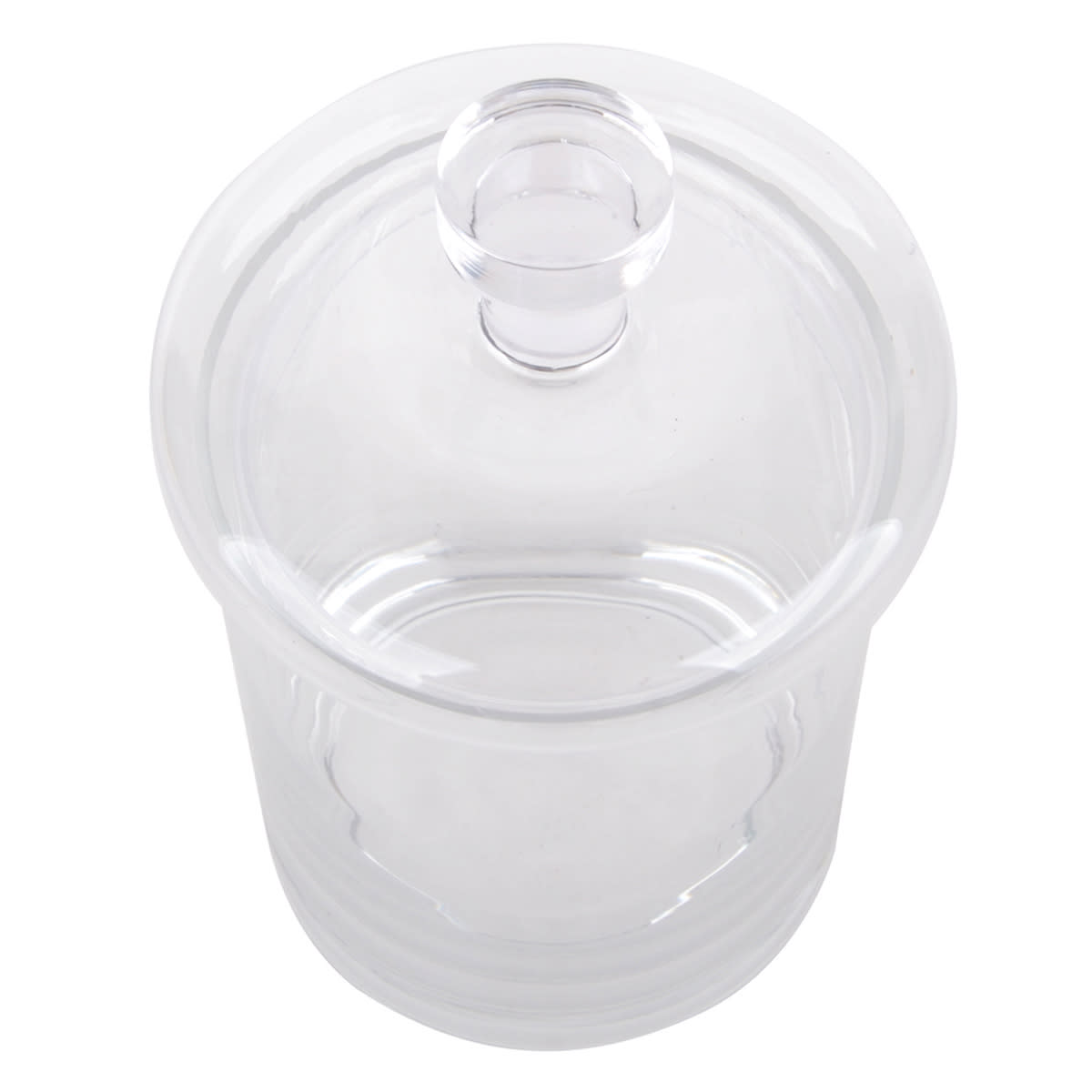 Clear Glass Cylinder Jar, 7"