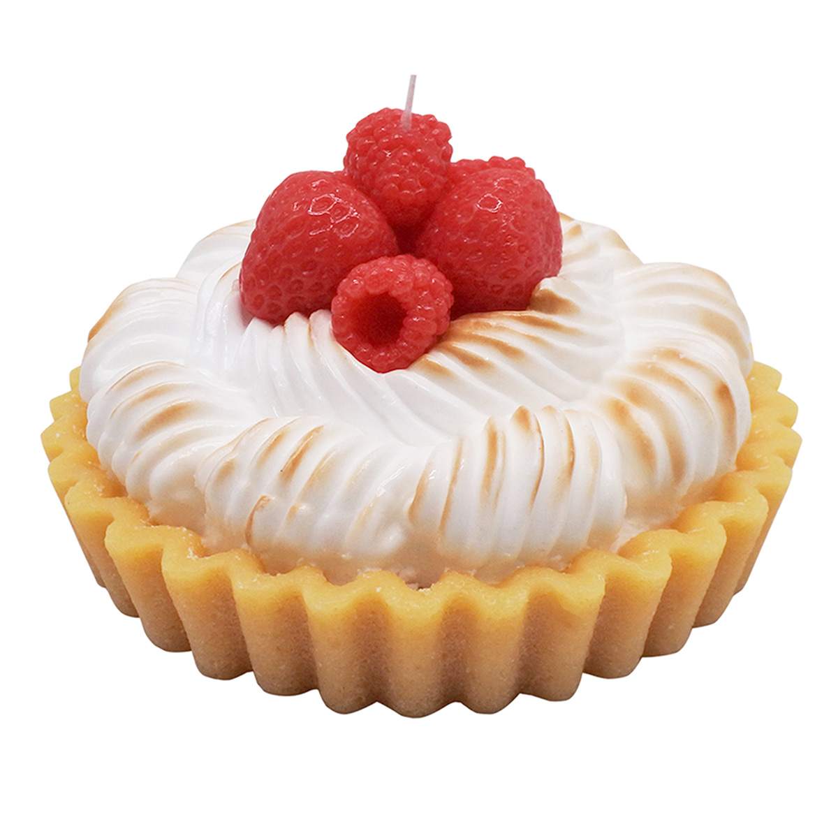 Raspberry Cake Shaped Candle