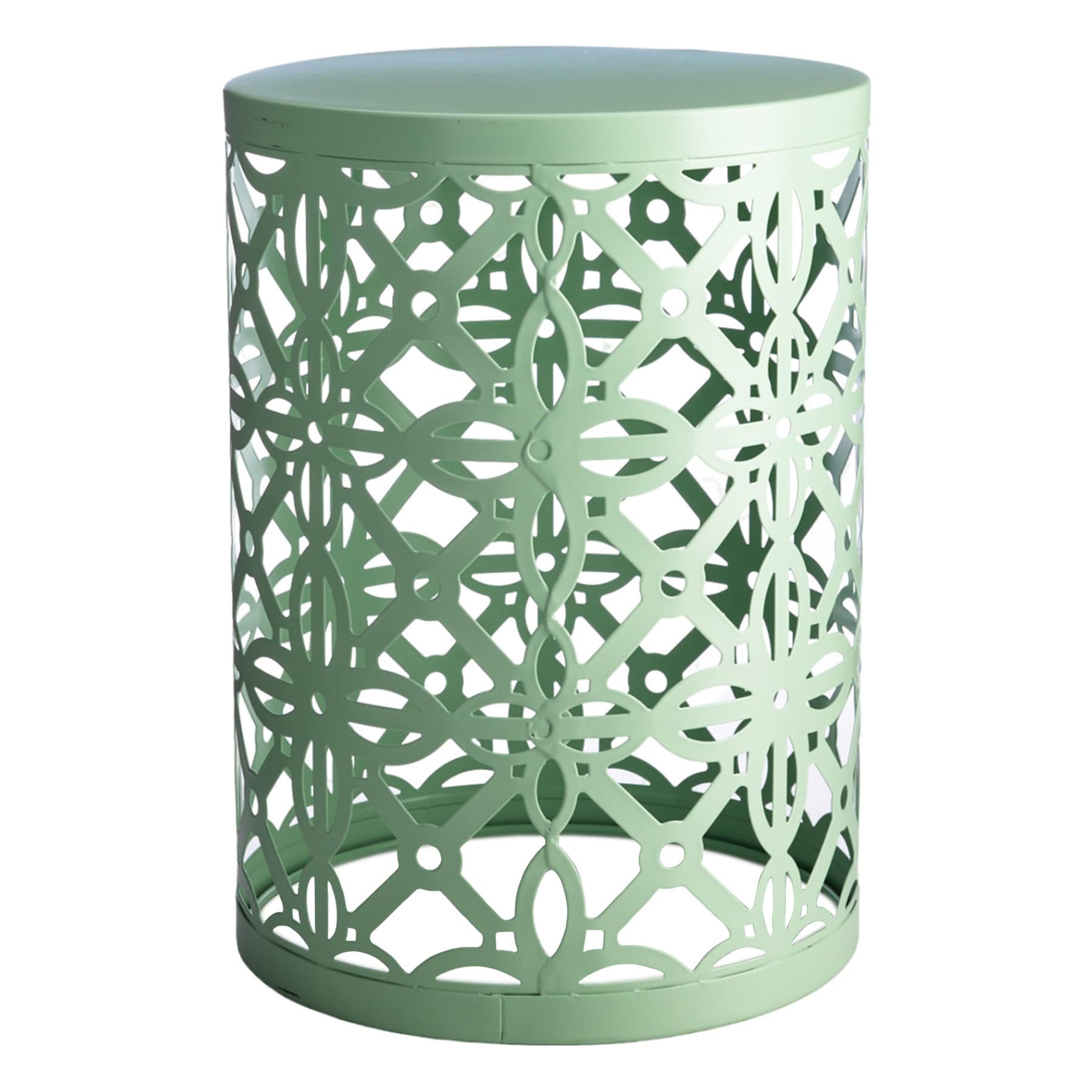 Providence Green Metal Plant Stand, 18"