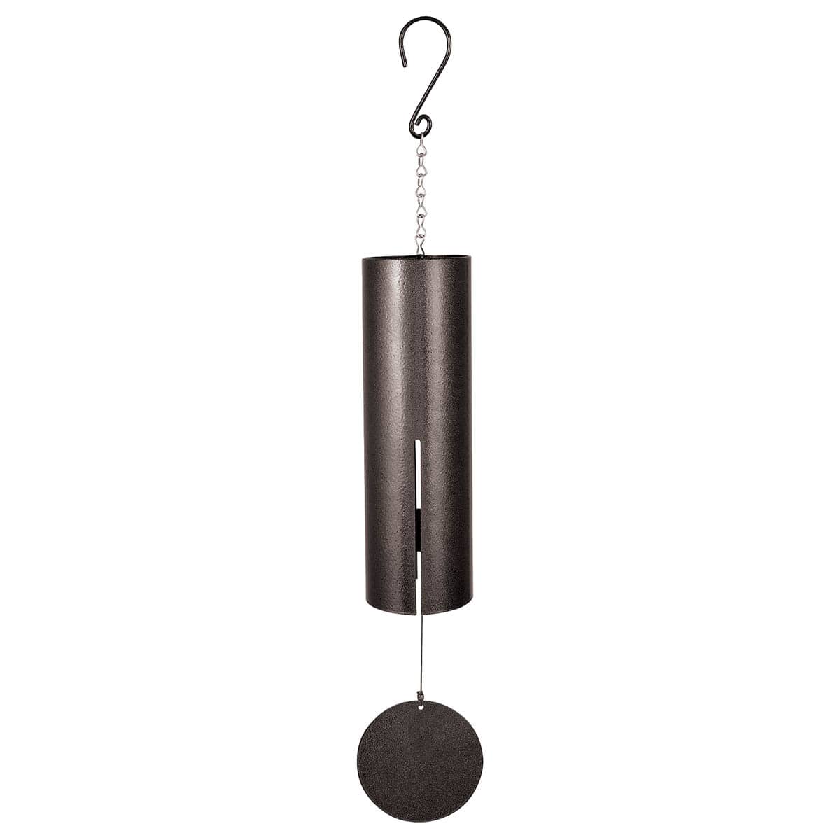 Black Fleck Cylinder Wind Chime, 36"