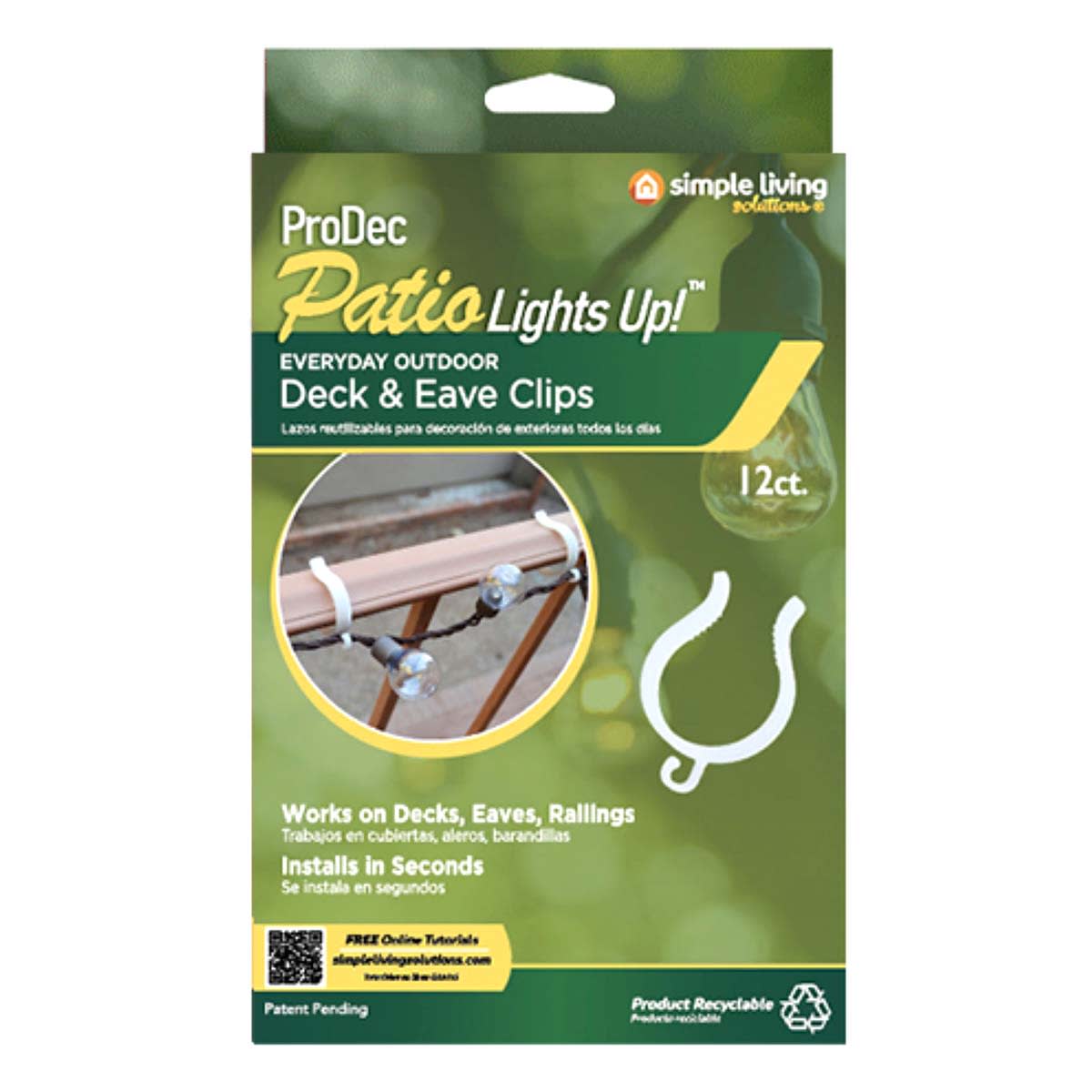 12-Count Deck & Eave Clips