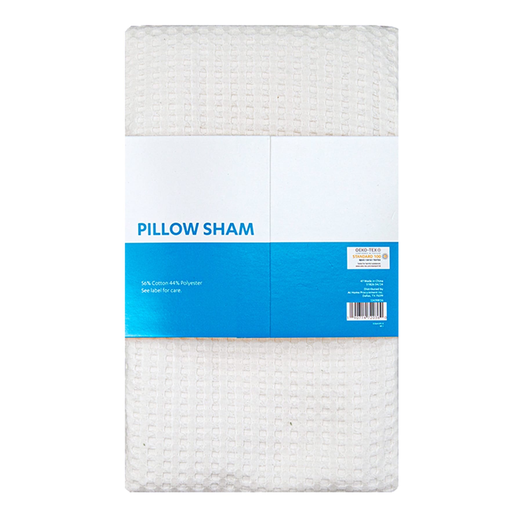 White Waffle Pillowcase, Standard