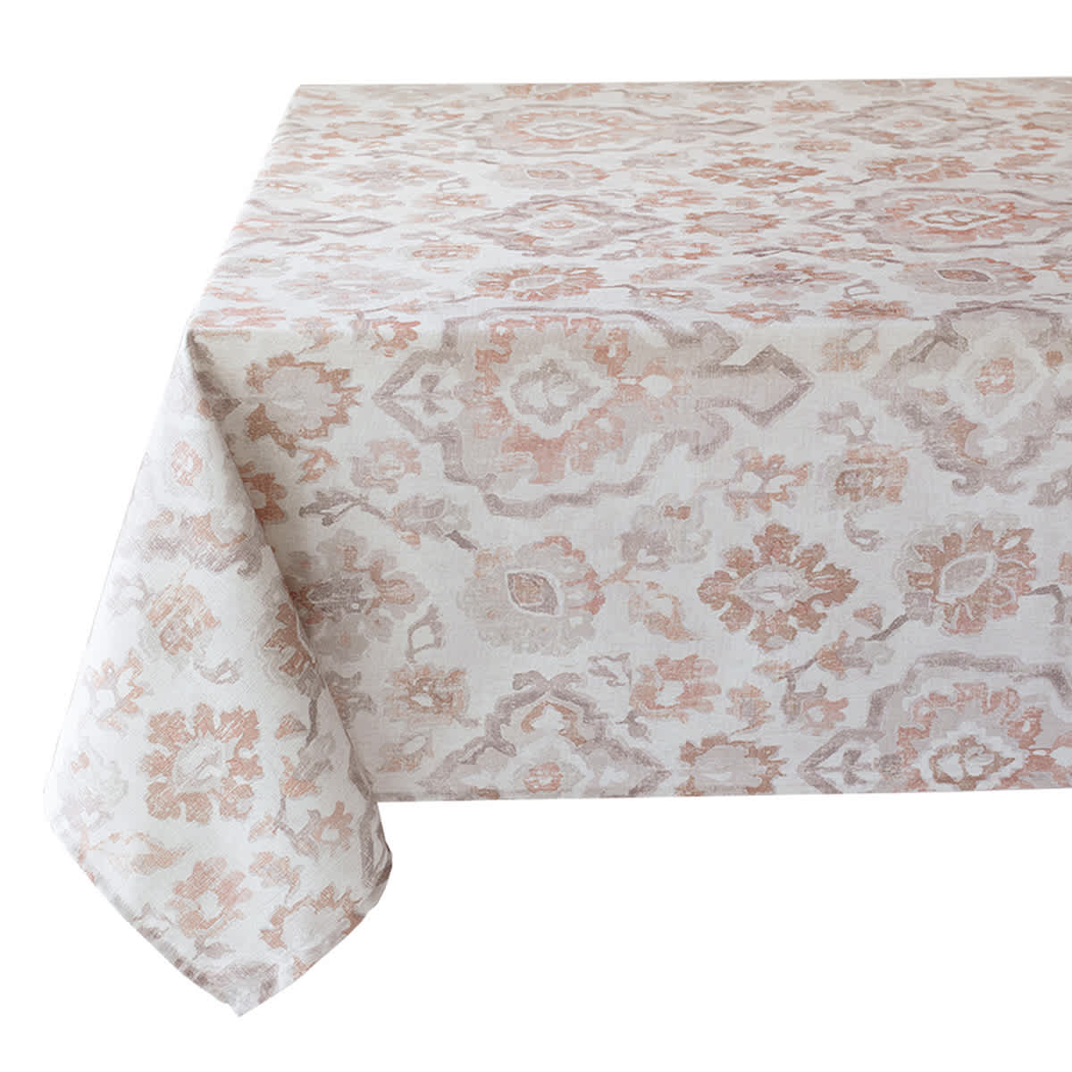Dusty Rose Marrakesh Tablecloth, 60x84