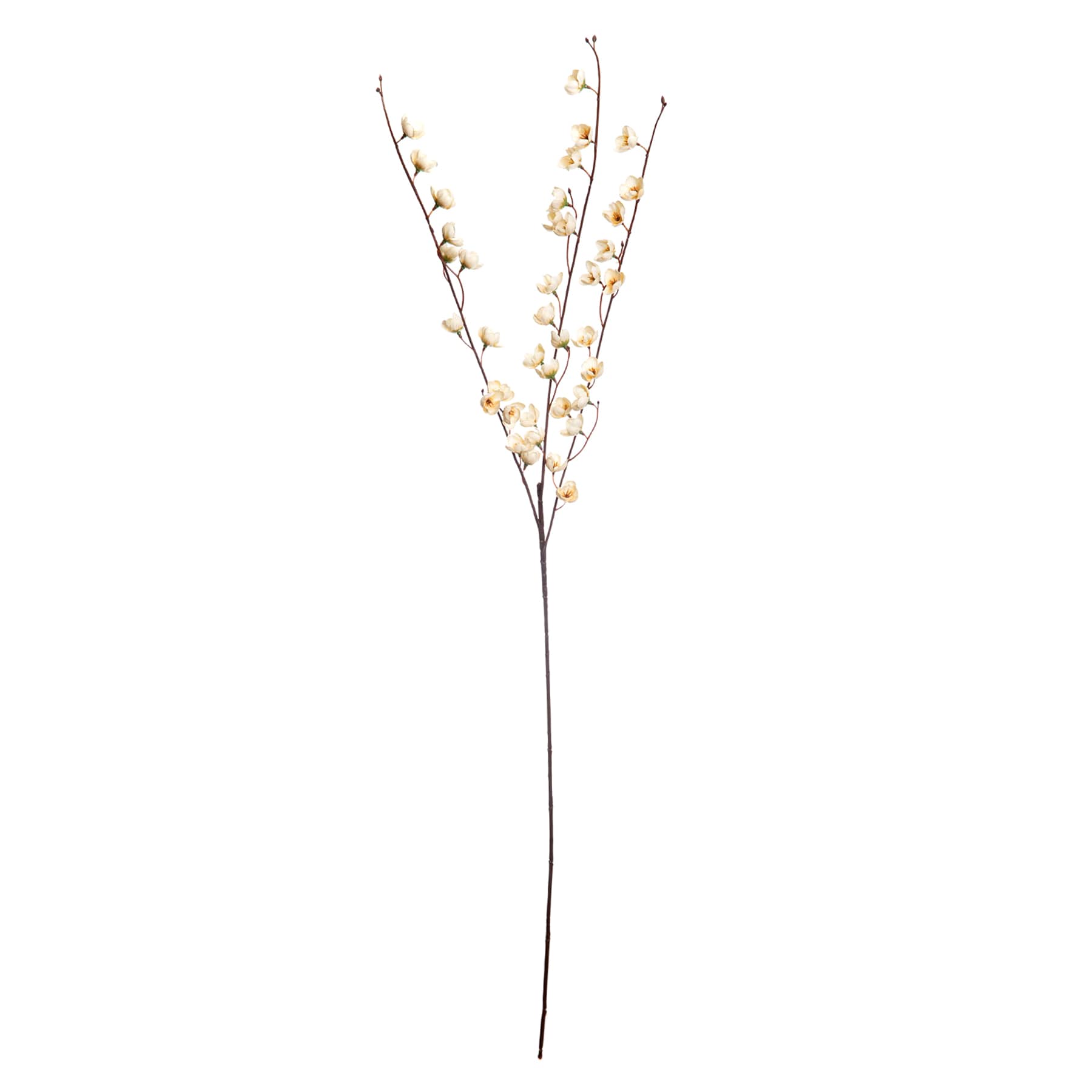Neutral Mini Phalaenopsis Floral Spray, 41"