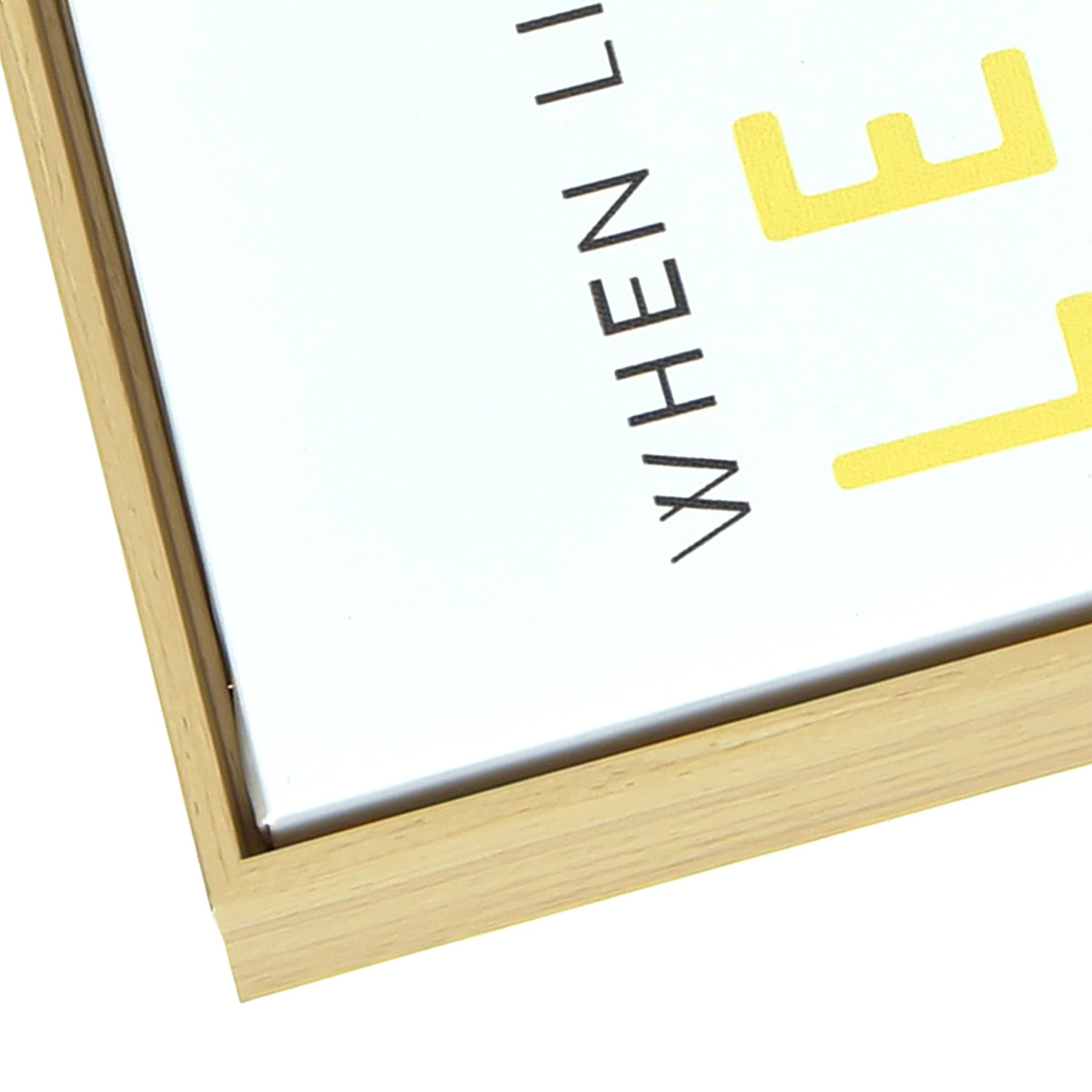 10X10 Natural Art Box - When Life Gives You Lemons Add Some Vodka And Soda