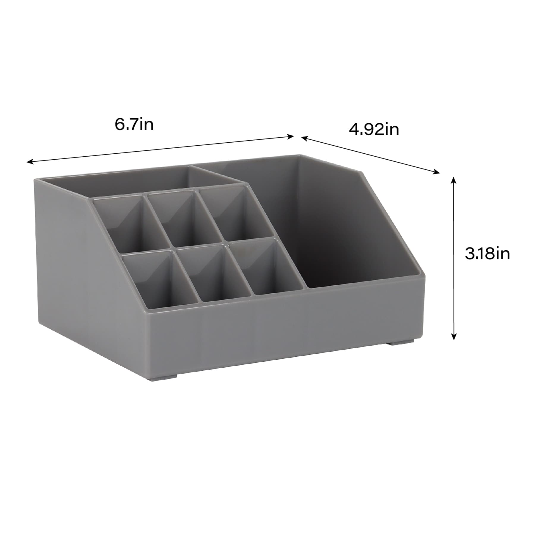 Stackable Desktop Organizer, Grey