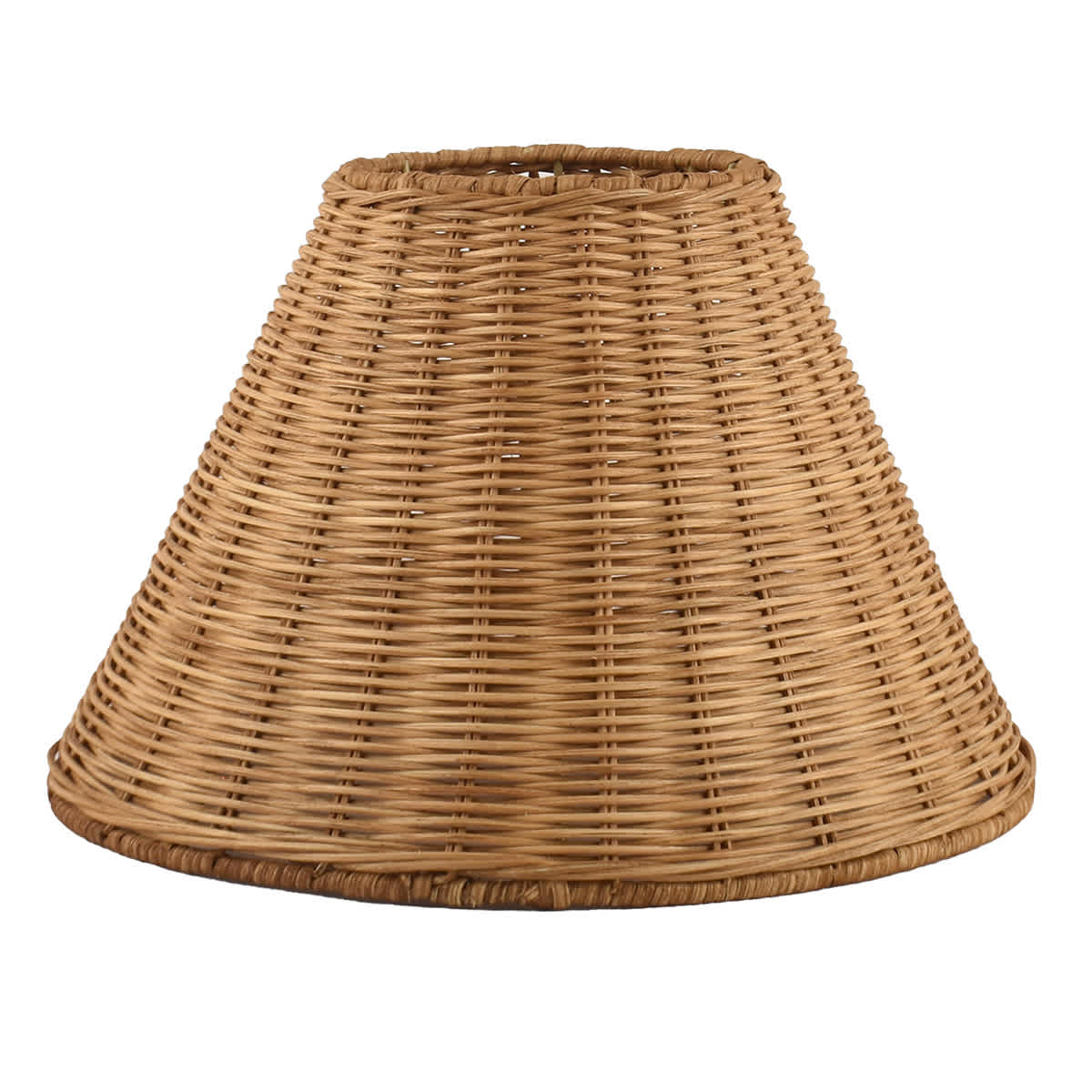 Honeybloom Natural Rattan Small Table Lamp Shade, 5x12x8