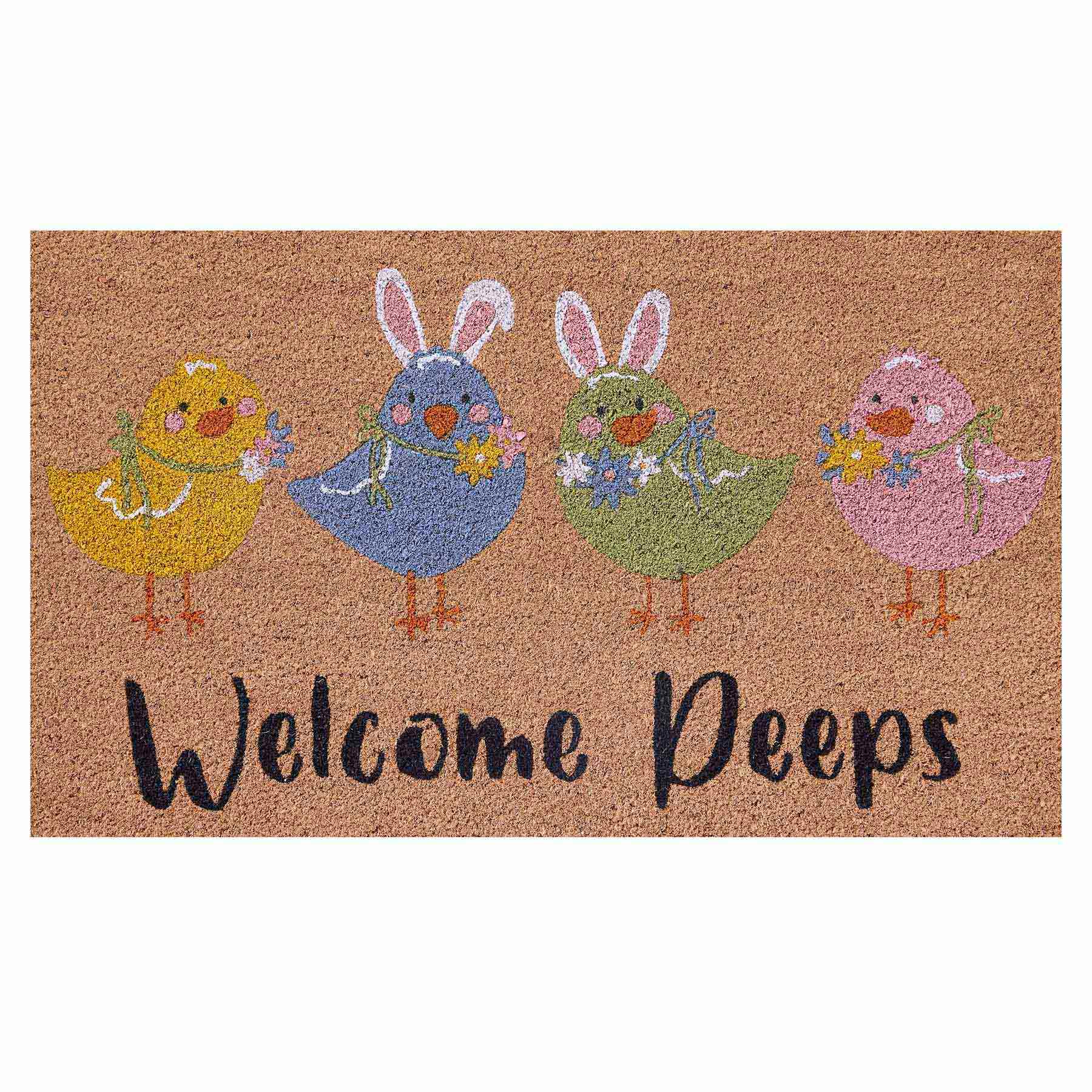 Welcome Chicks Coir Mat, 18x30