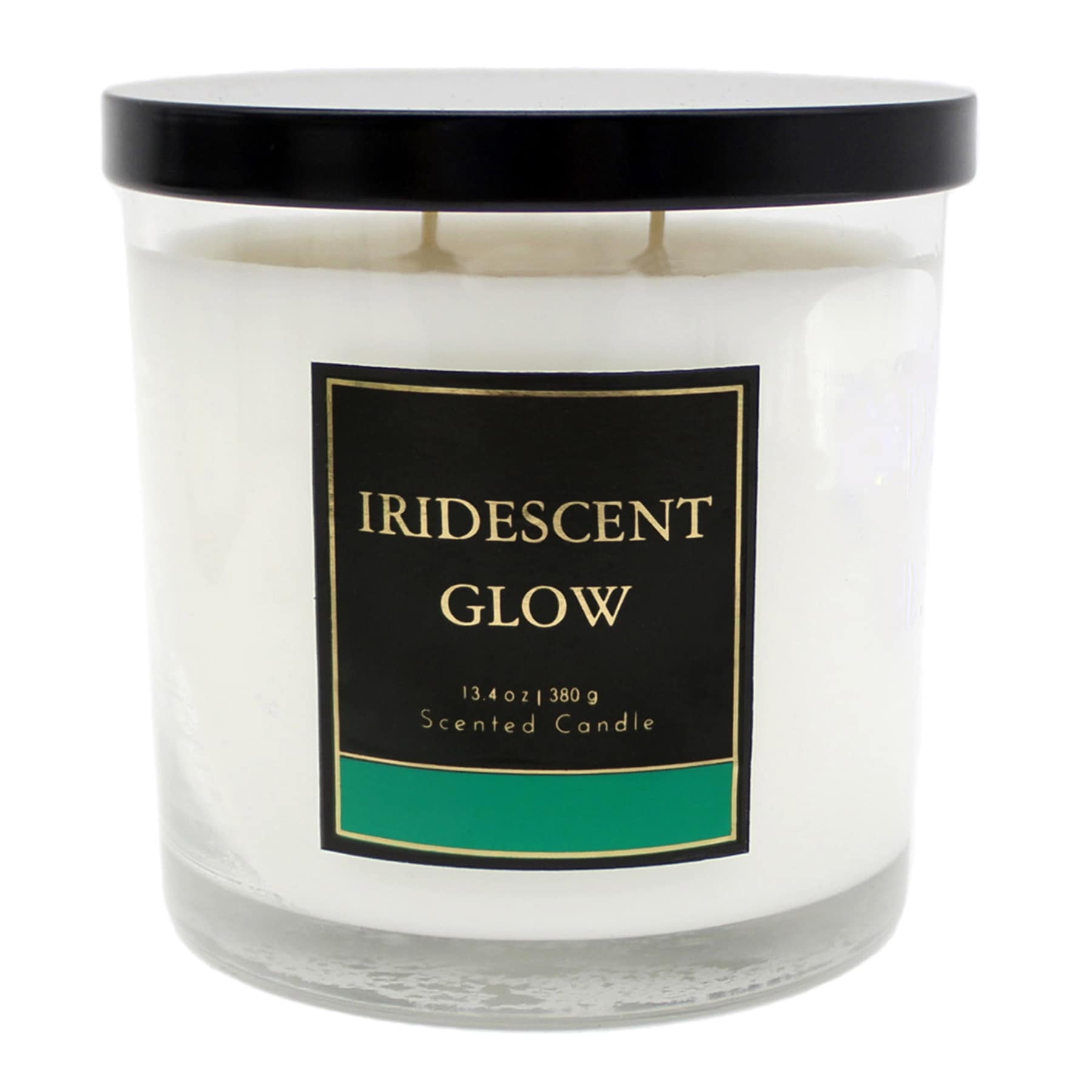 Iridescent Glow Scented Jar Candle, 13.4oz