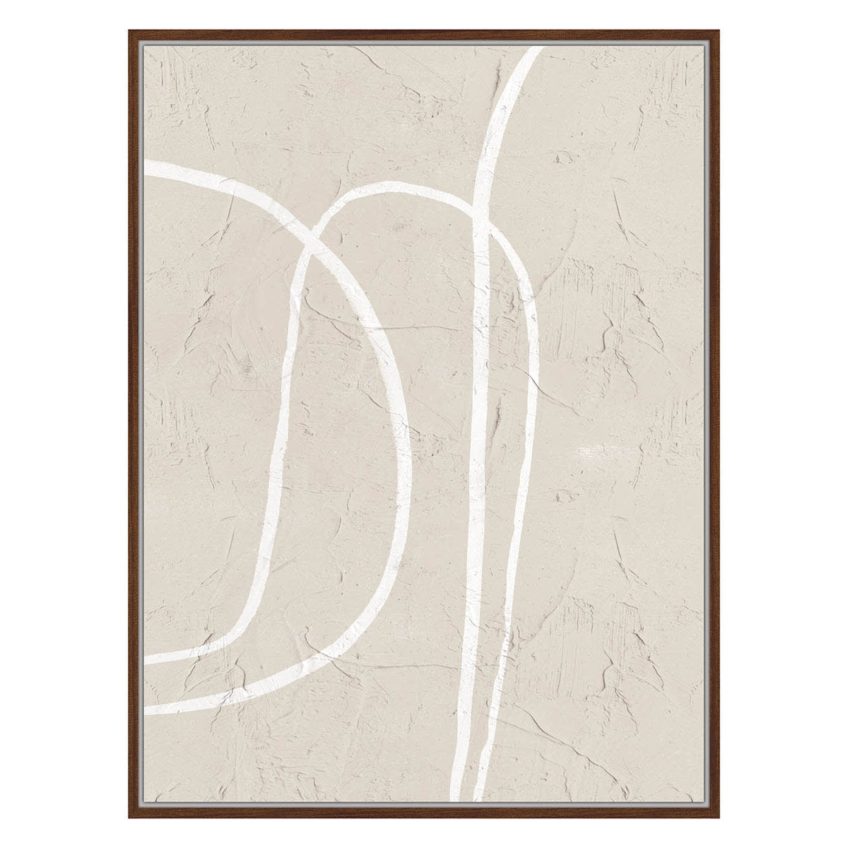 Crosby St. Framed Abstract Canvas Wall Art, 18x24