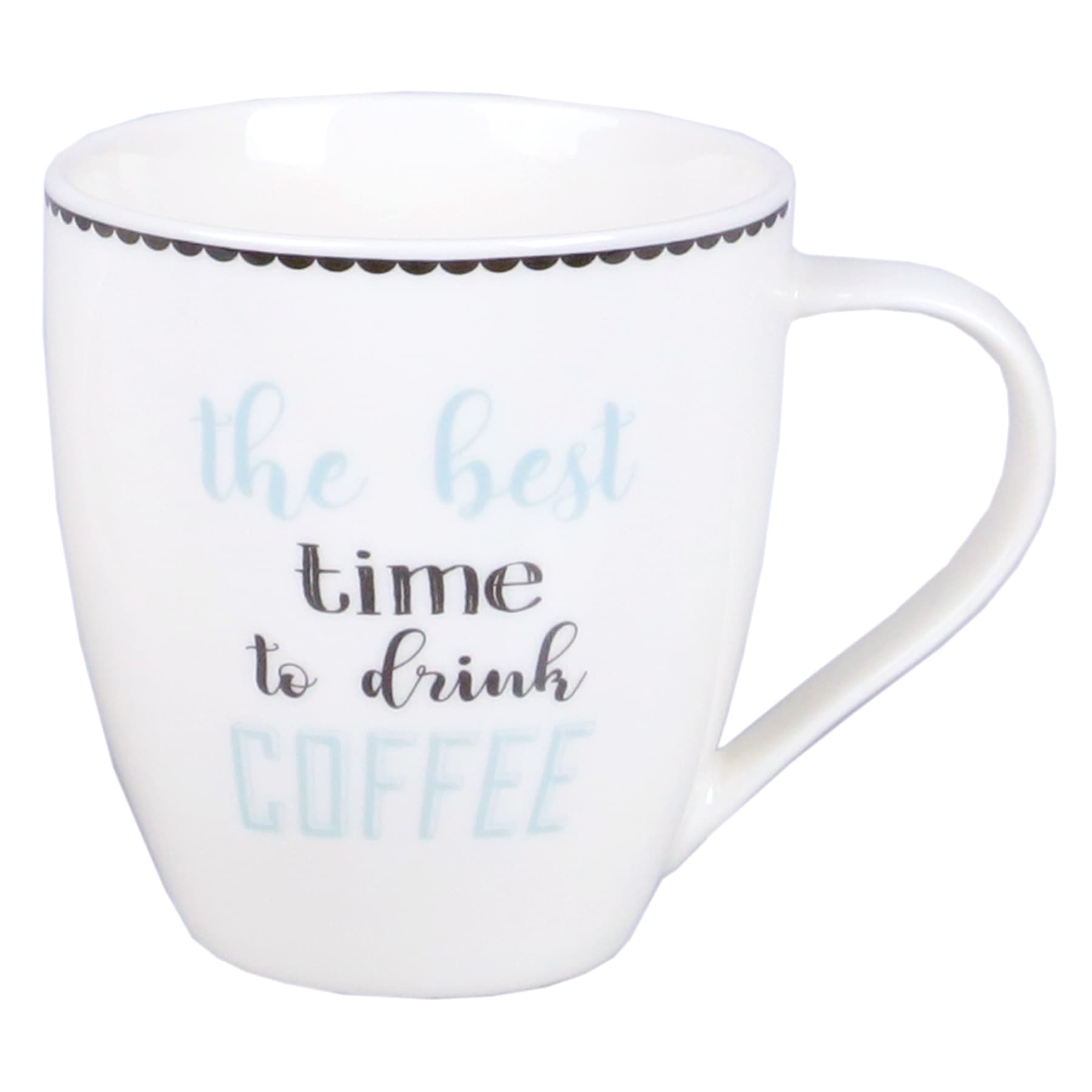 Best Time to Drink Coffee Mug, 17oz