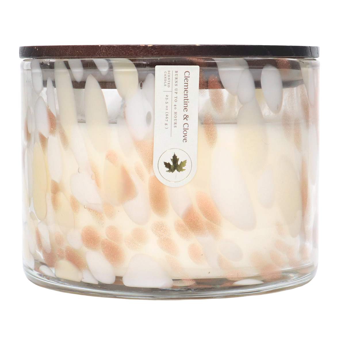 Clementine & Clove Scented Jar Candle, 23.5oz