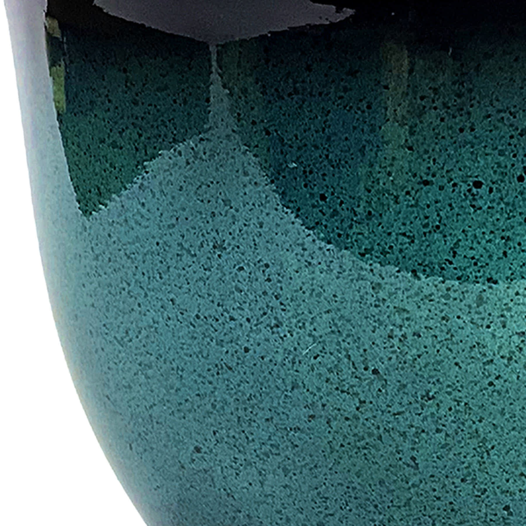 Nora Reactive Blue Outdoor Egg Planter, Small