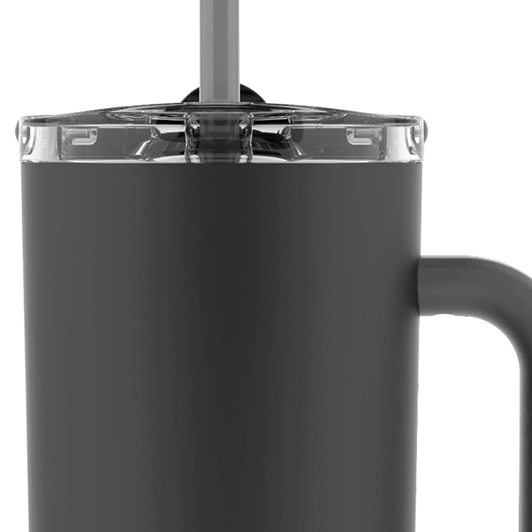 Ello Black Stainless Steel Port Tumbler, 40oz