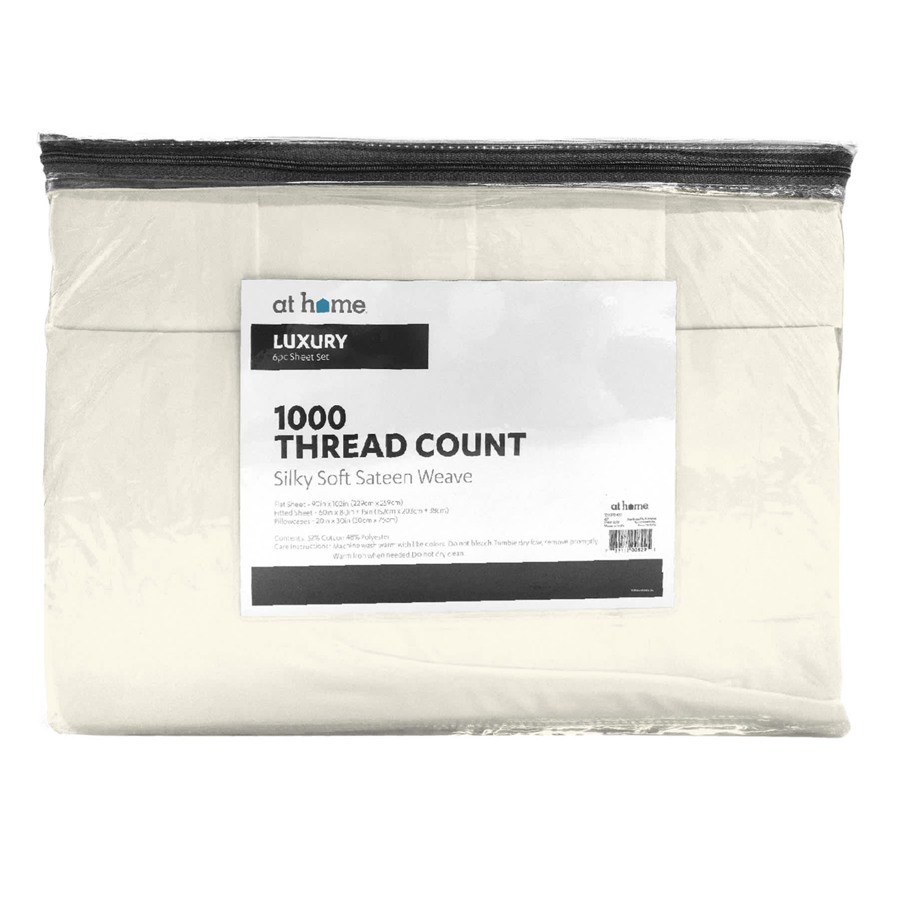 6-Piece Egret 1000 Thread Count Luxury Sheet Set, Queen