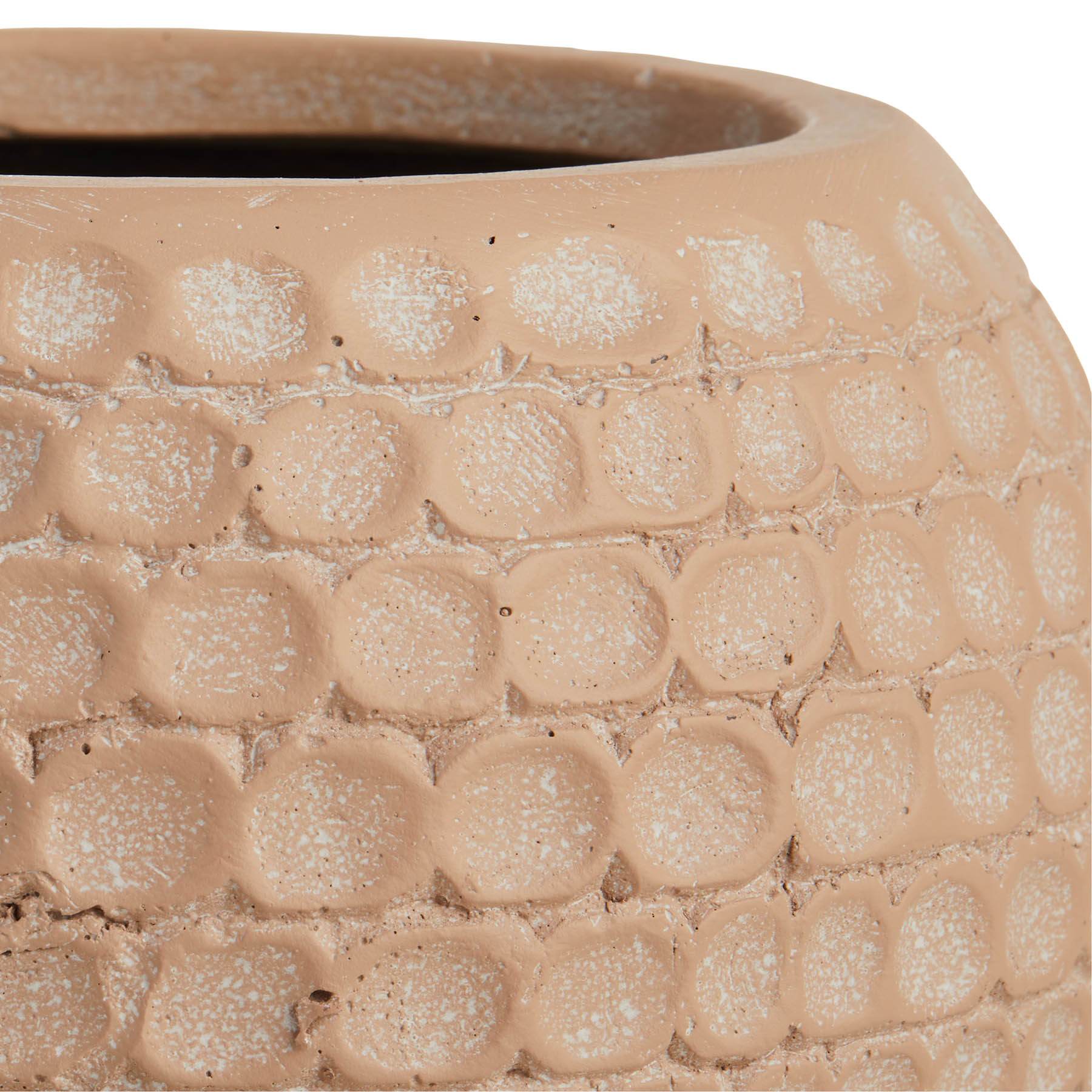Tracey Boyd Natural Round OutdoorPlanter, Small