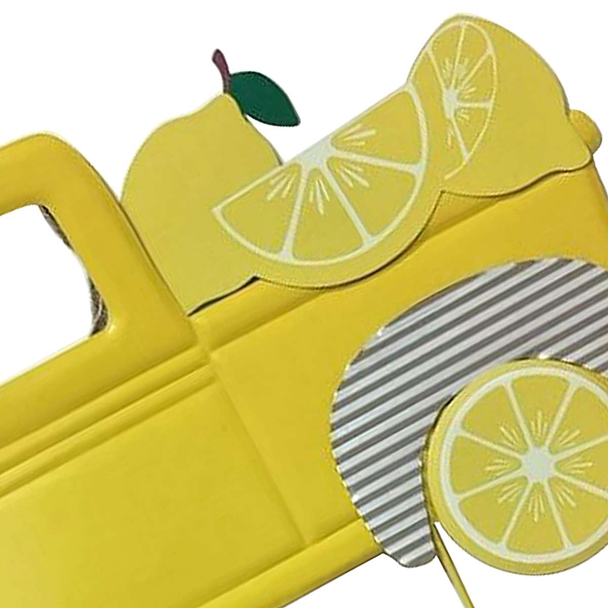 Hello Summer Lemon Truck Yard Stake, 28.7x25.4